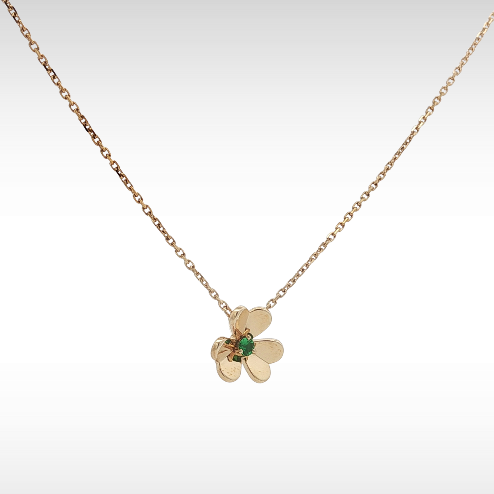 Frivole Mini Necklace Emerald