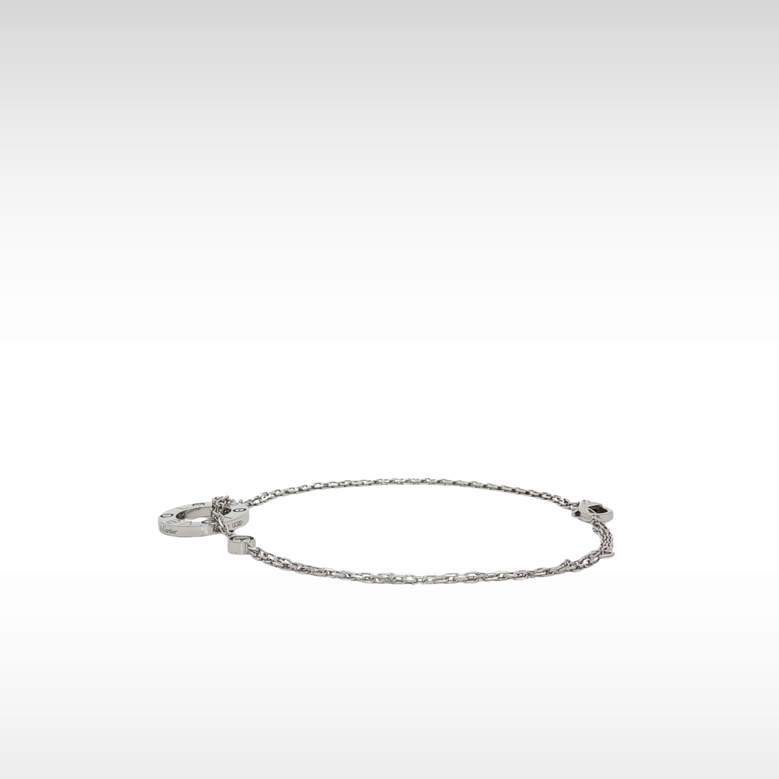 Love White Gold Bracelet