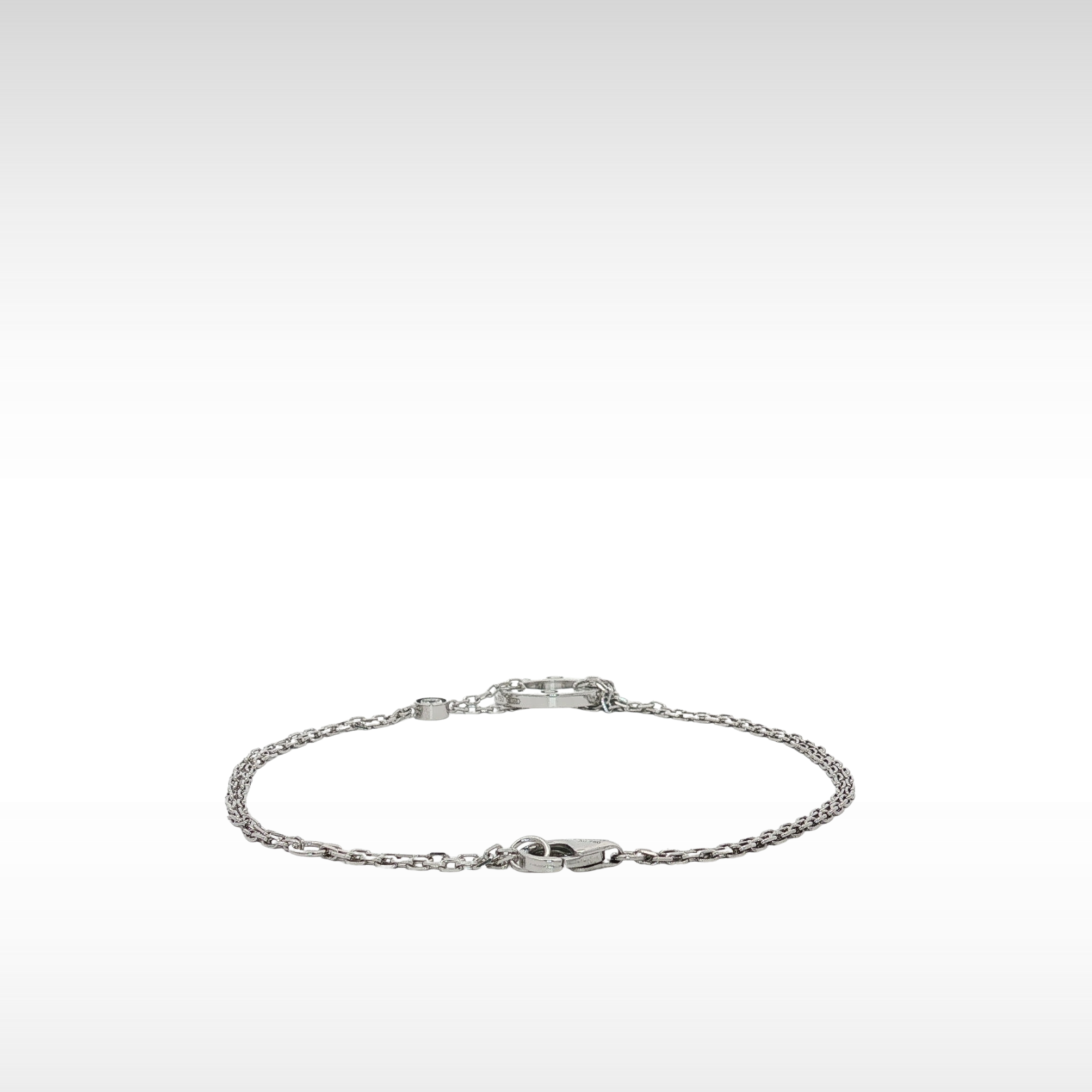 Love White Gold Bracelet