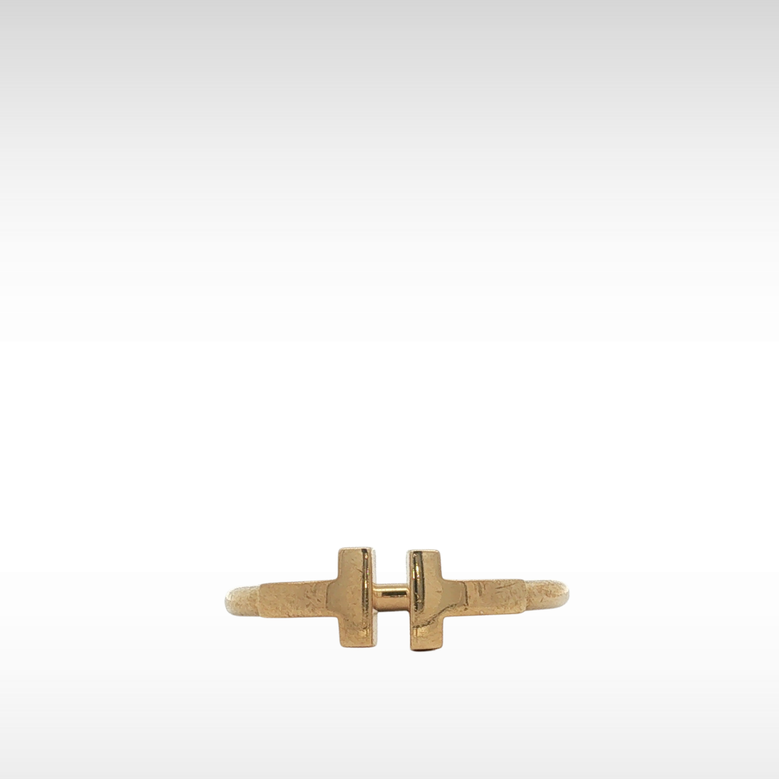 T-Wire Yellow Gold Ring 53/6.5