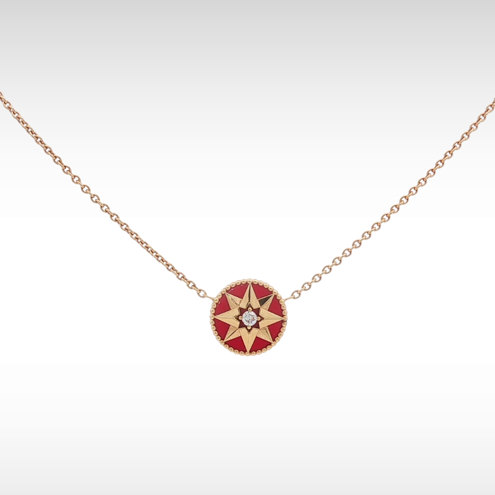 Rose de Vents Rose Gold Necklace