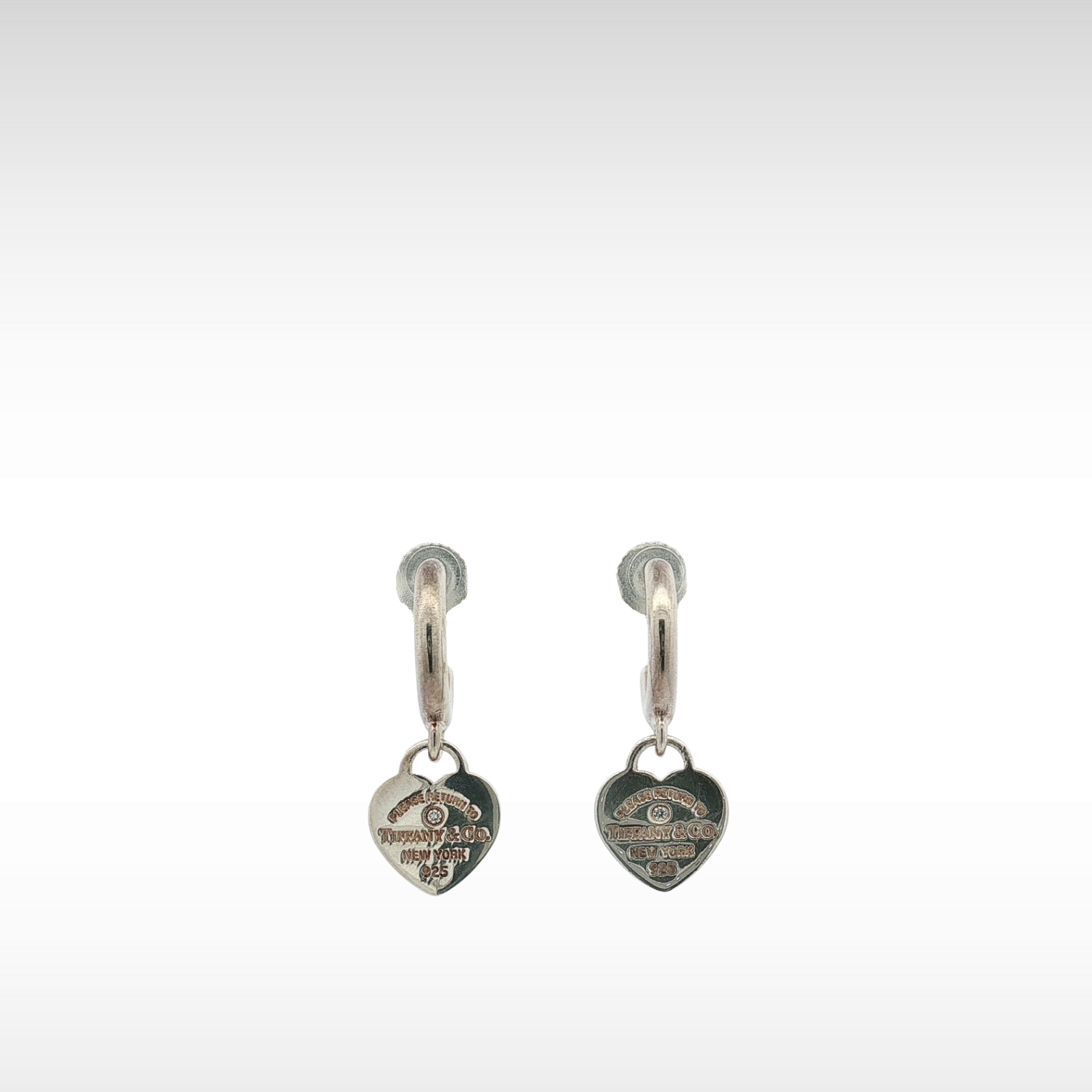 Return to Tiffany Silver Earrings