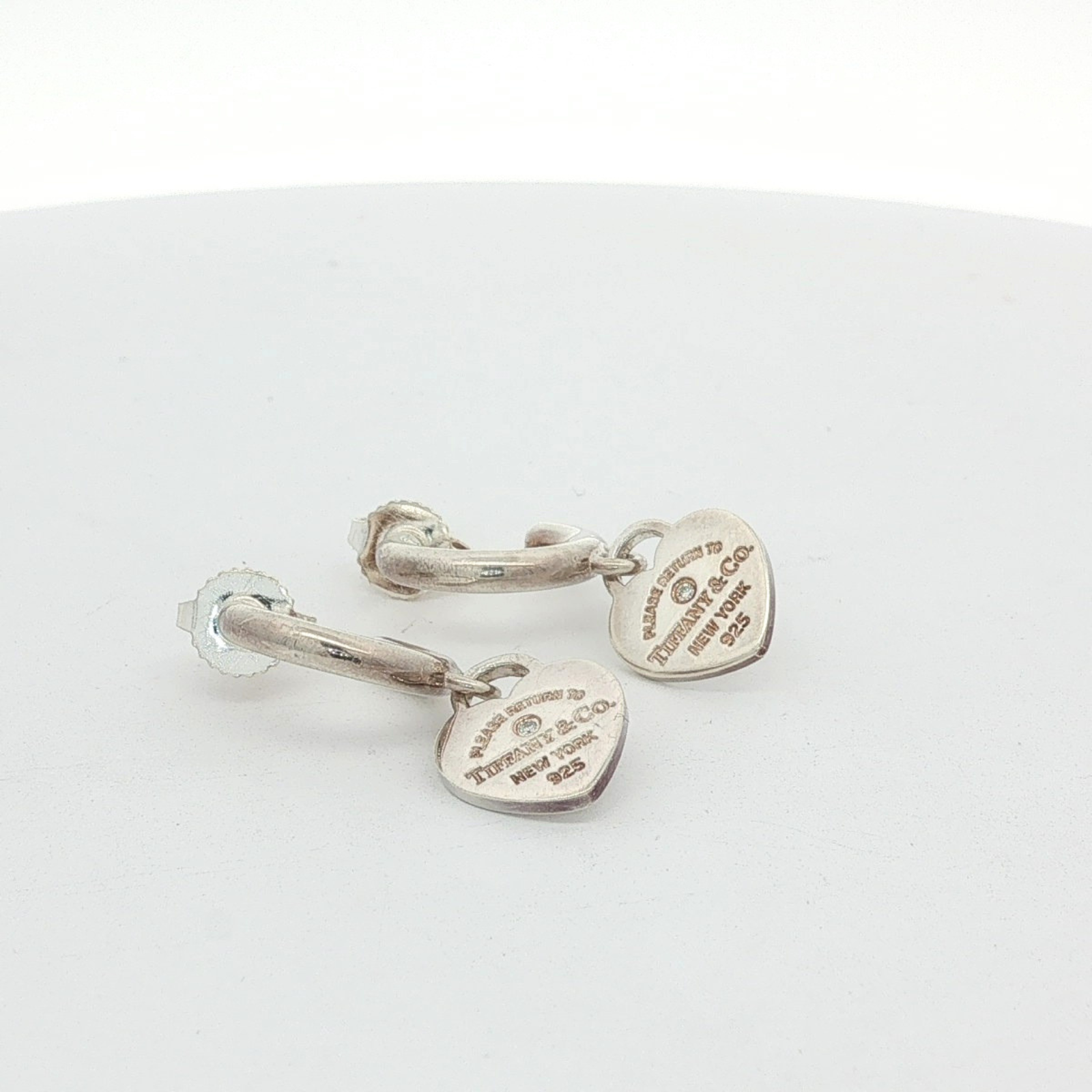 Return to Tiffany Silver Earrings
