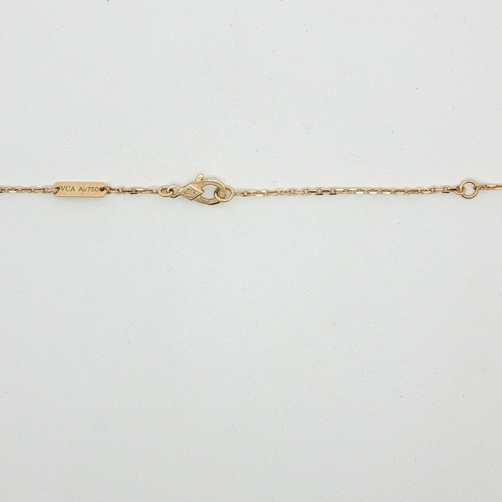 Vintage Alhambra Yellow Gold Necklace