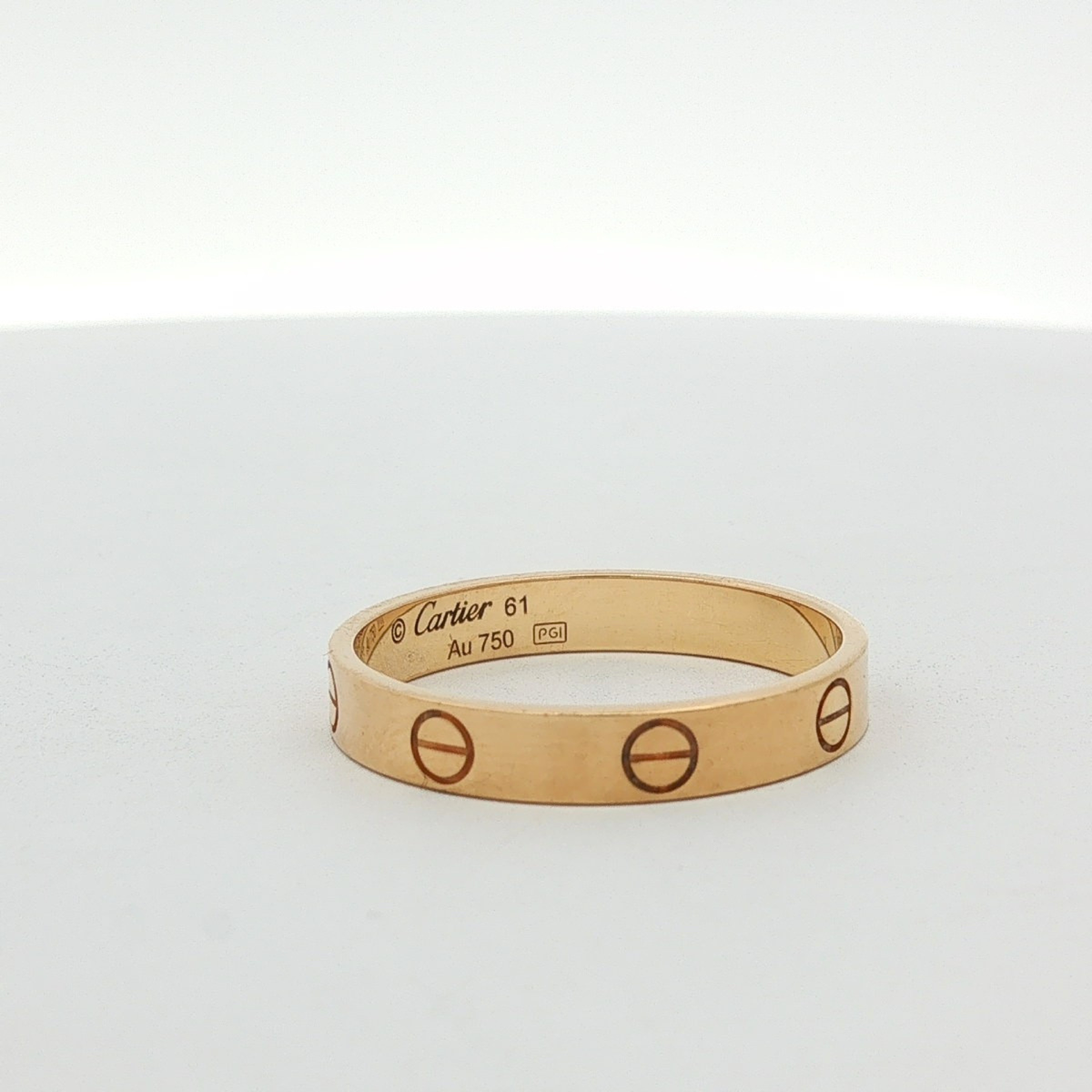 LOVE Small Ring Yellow Gold 61/9.5