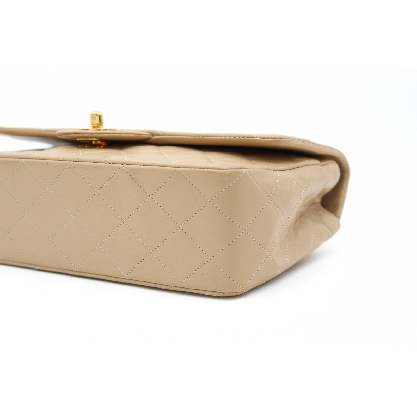 Lamb Beige Handbag