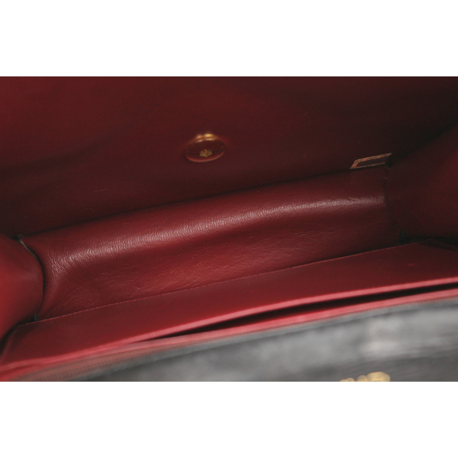 Envelope Lamb Black Shoulder Bag