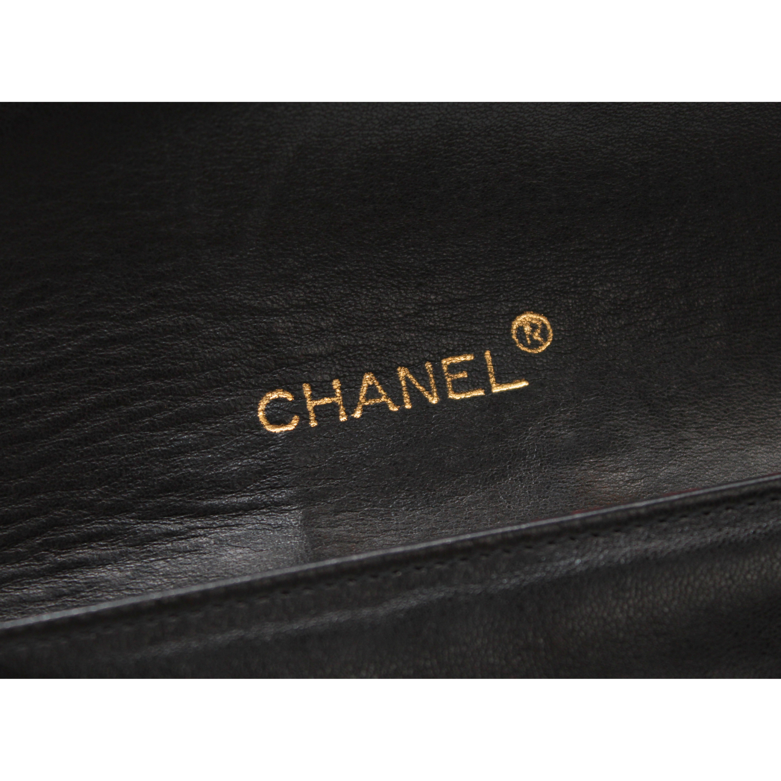 Envelope Lamb Black Shoulder Bag