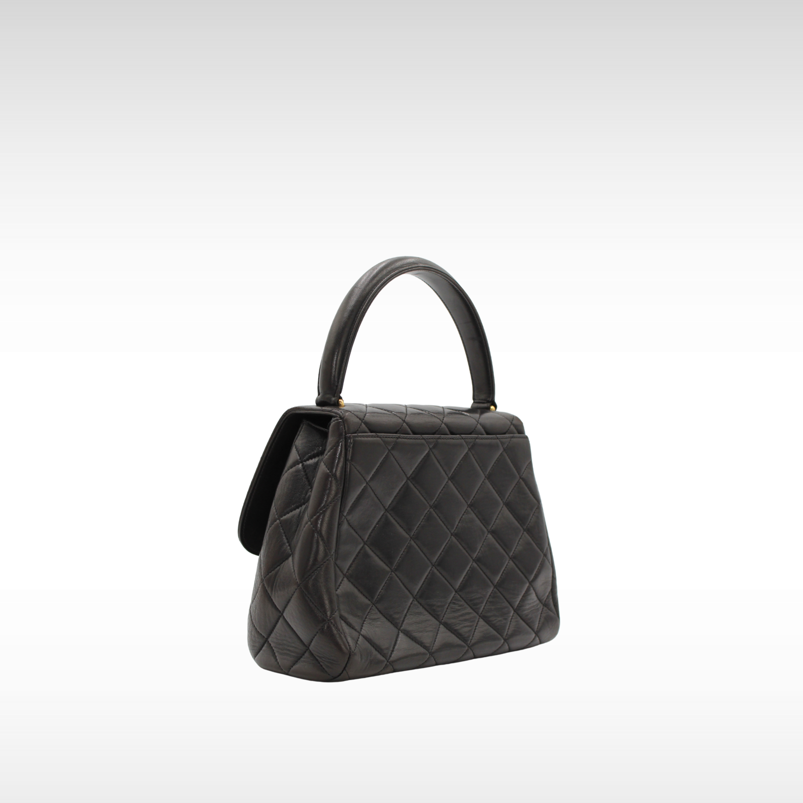 Lamb Black Handbag