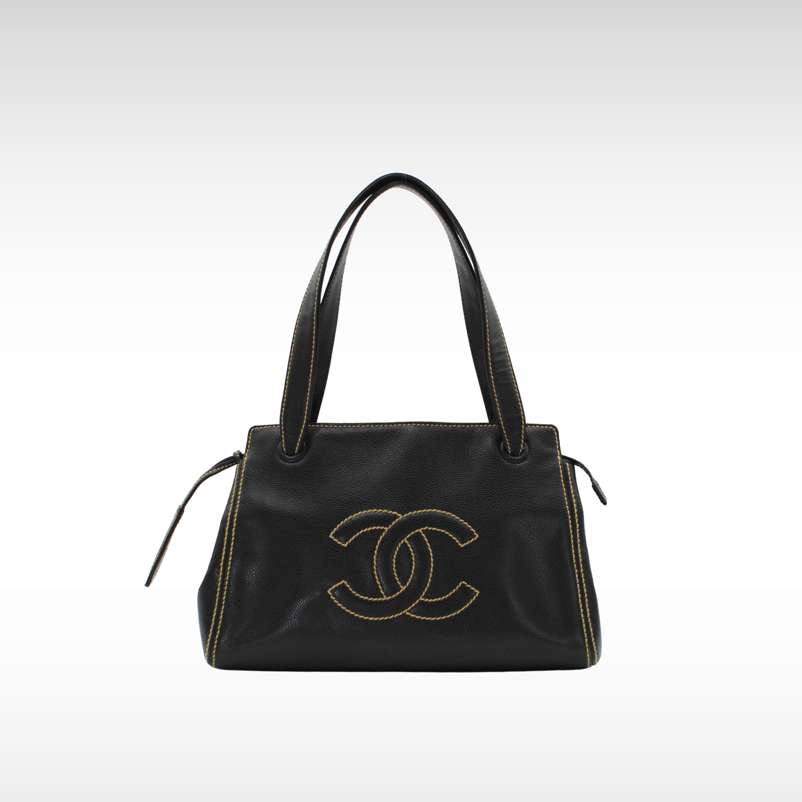 Caviar Black Shoulder Bag
