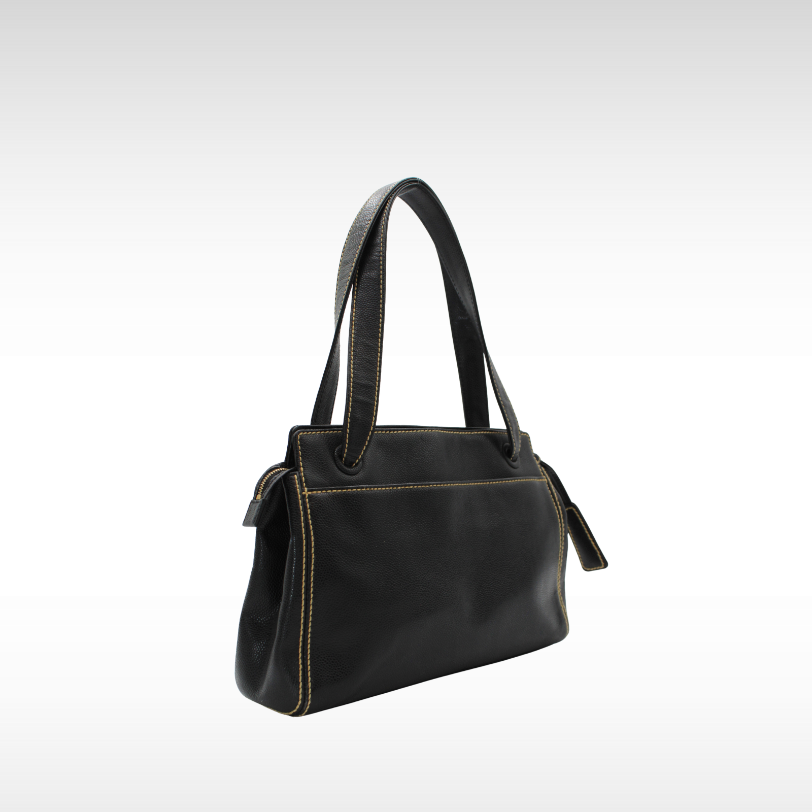 Caviar Black Shoulder Bag