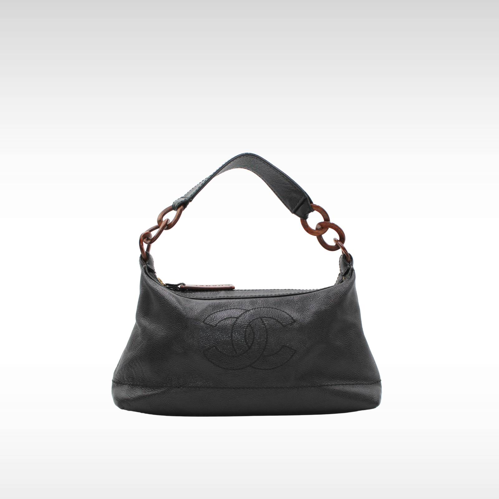Caviar Black Shoulder Bag