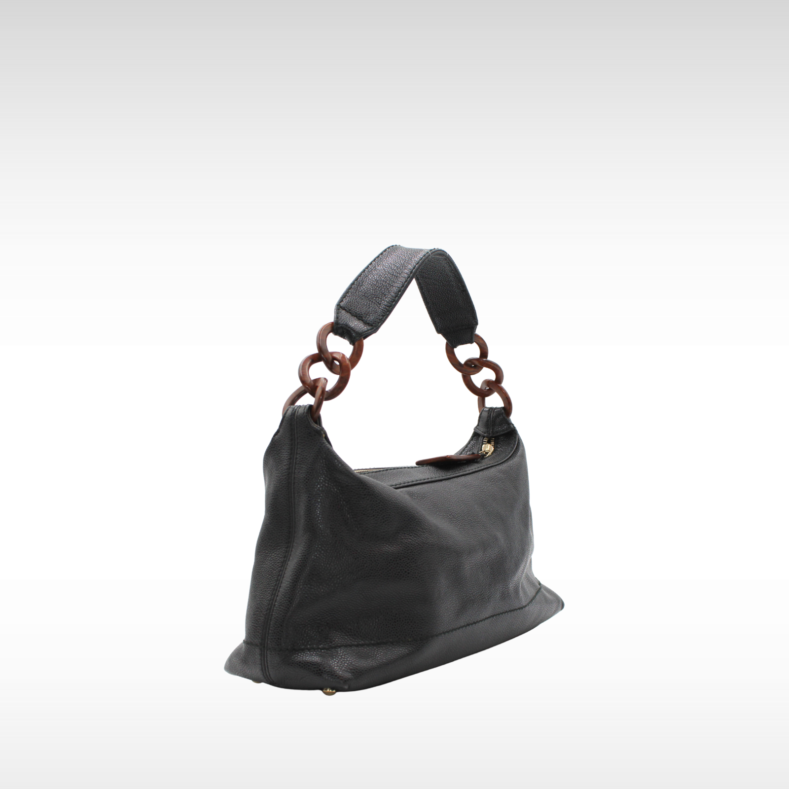 Caviar Black Shoulder Bag