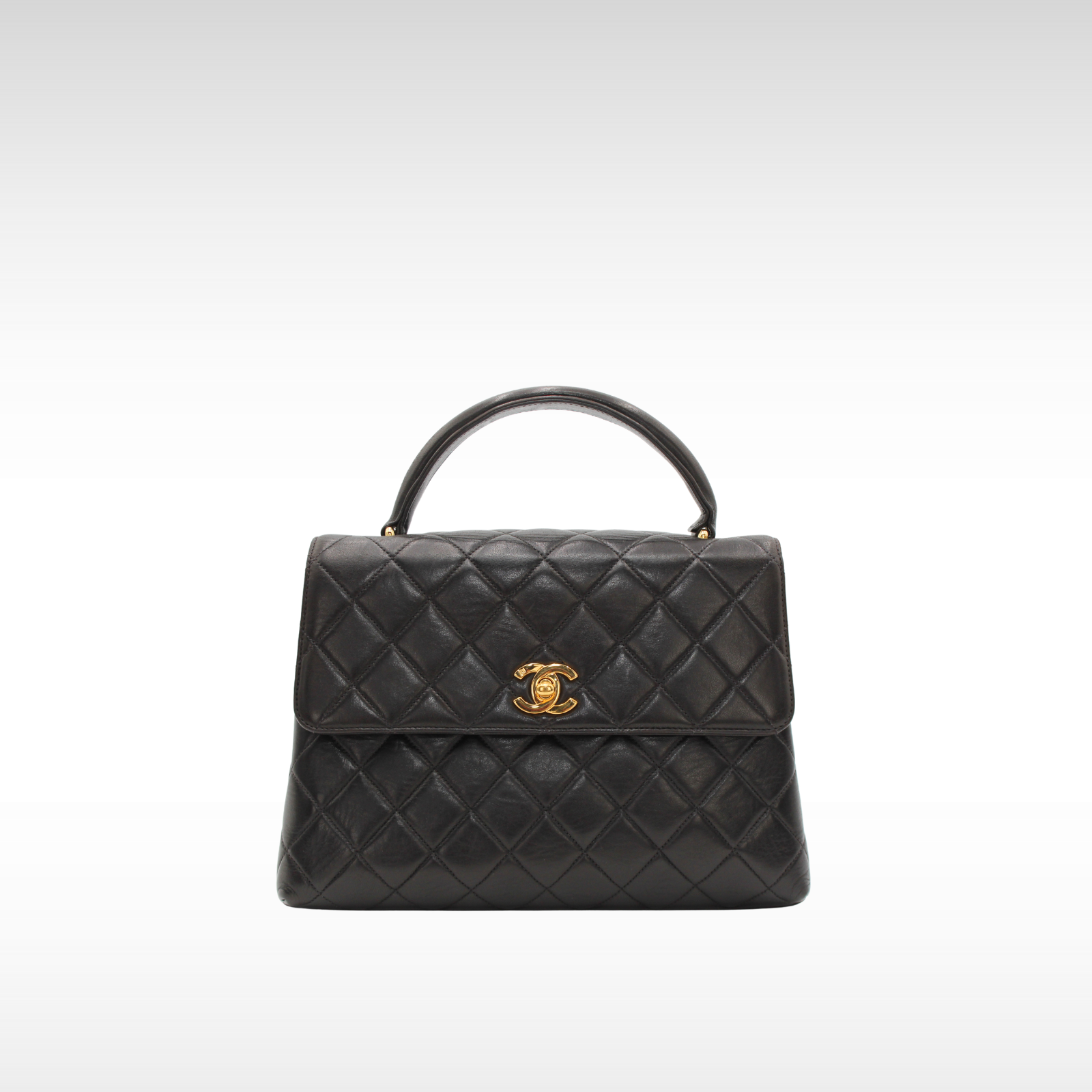 Lamb Black Handbag
