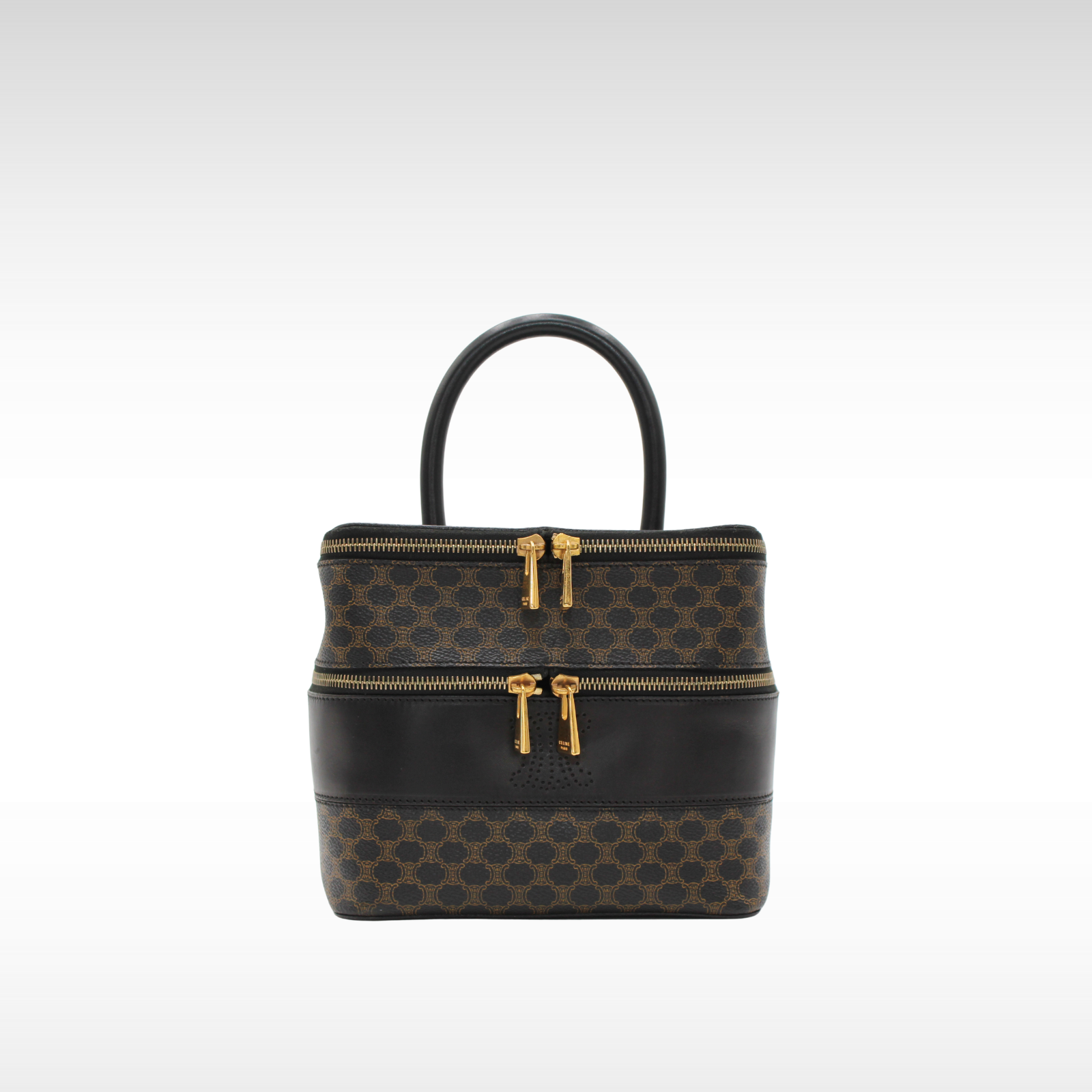 Macadam Coated Canvas Vanity Bag