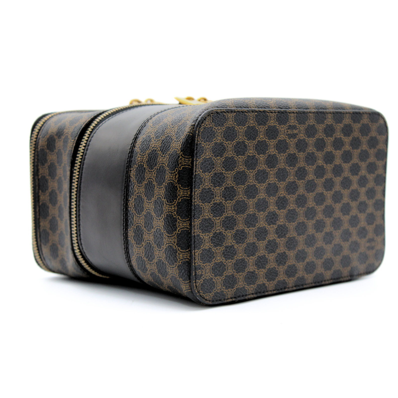 Macadam Coated Canvas Vanity Bag