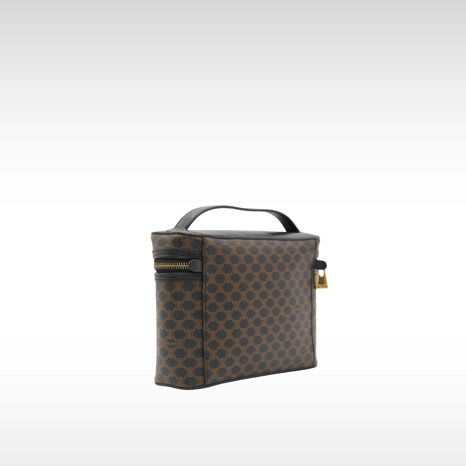 Macadam Coated Canvas Handbag