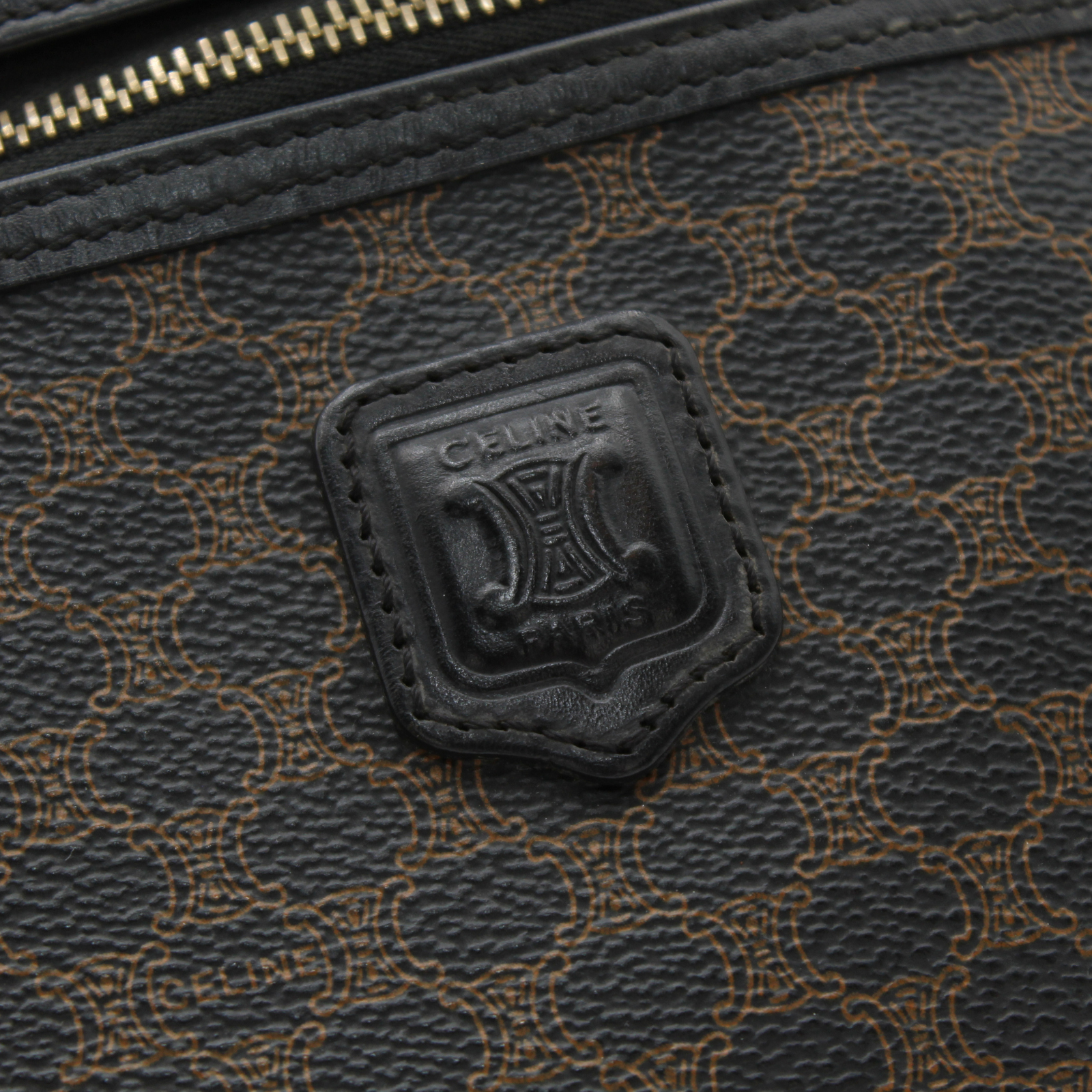 Macadam Coated Canvas Handbag