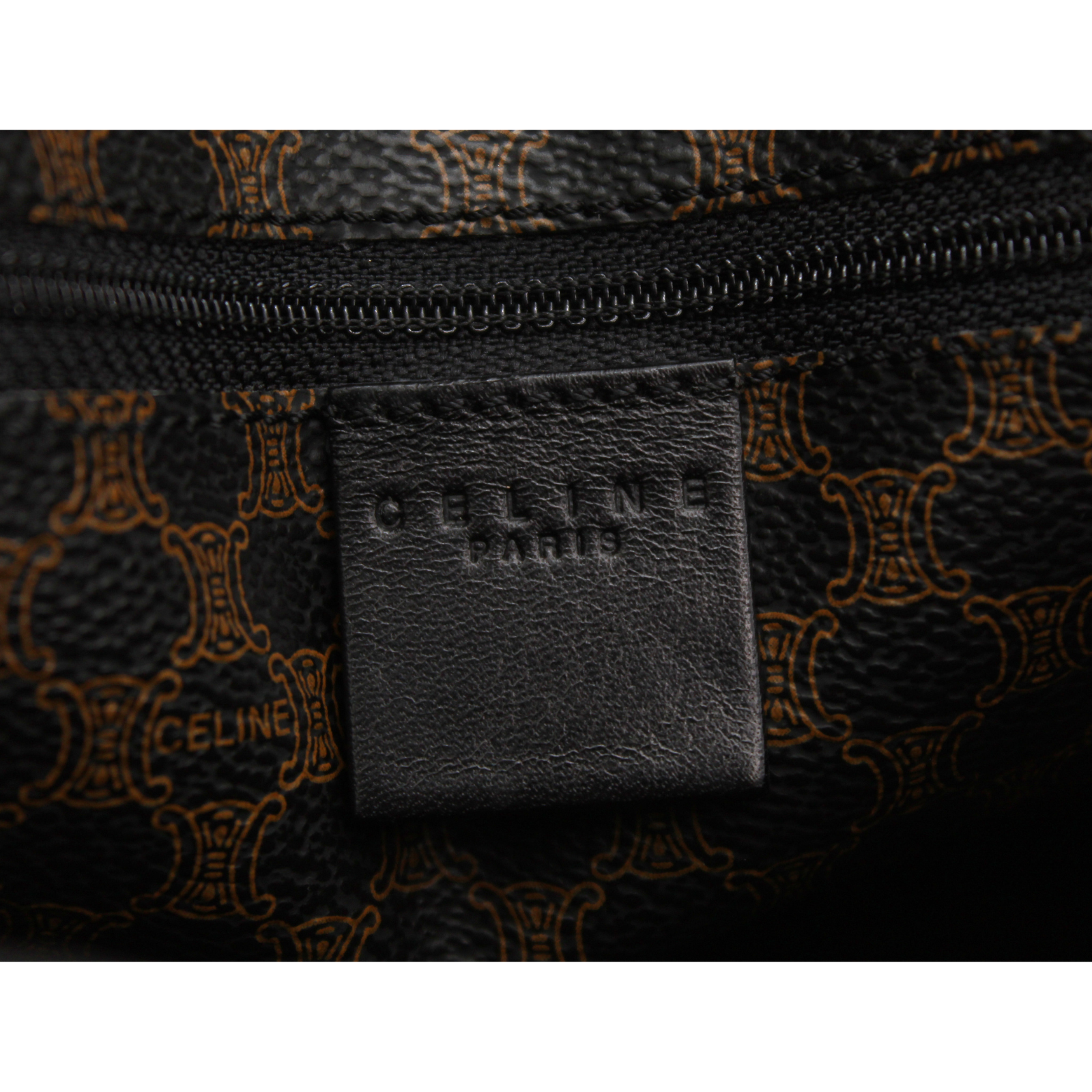 Macadam Coated Canvas Black Shoulder Bag