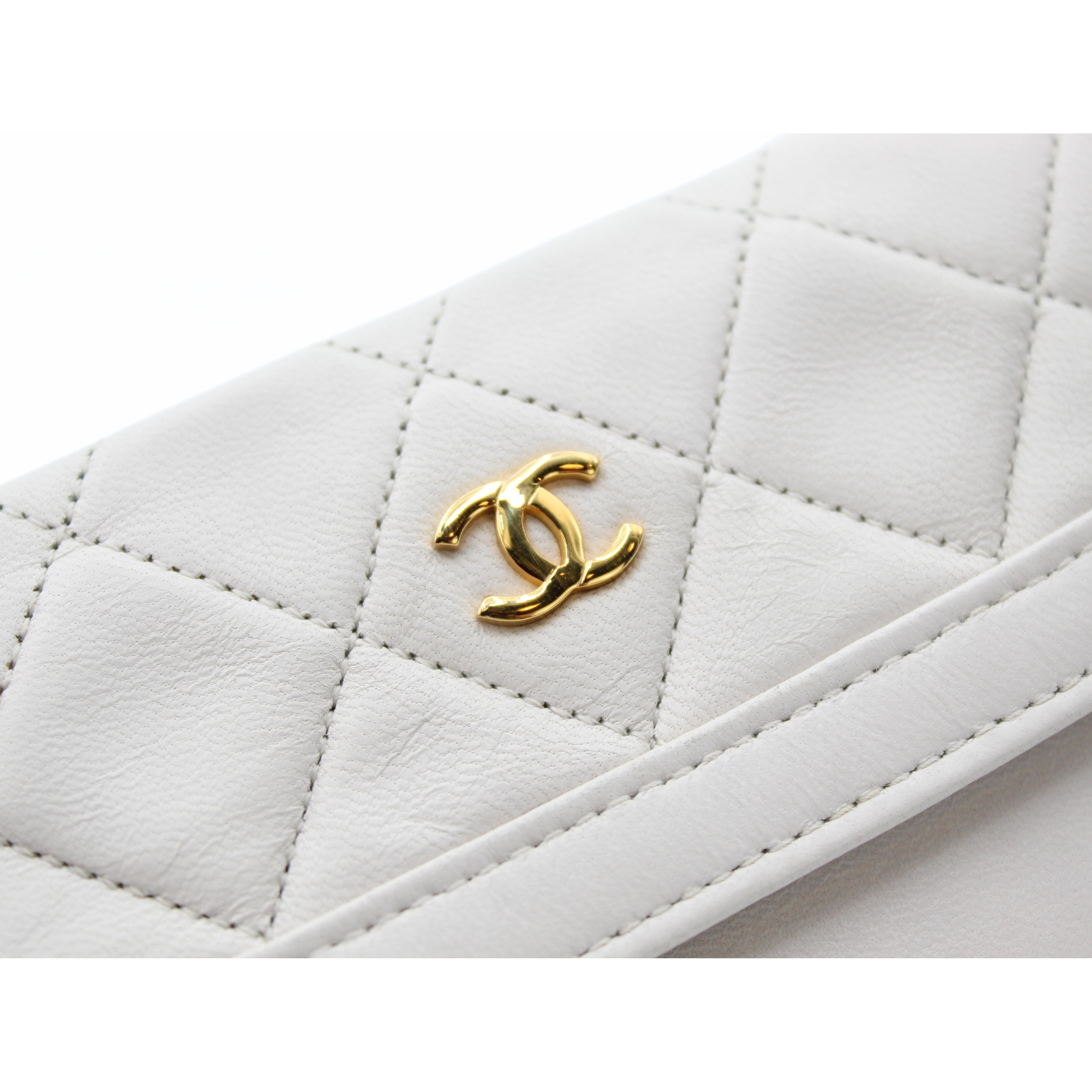 Lamb White + Black Crossbody Bag