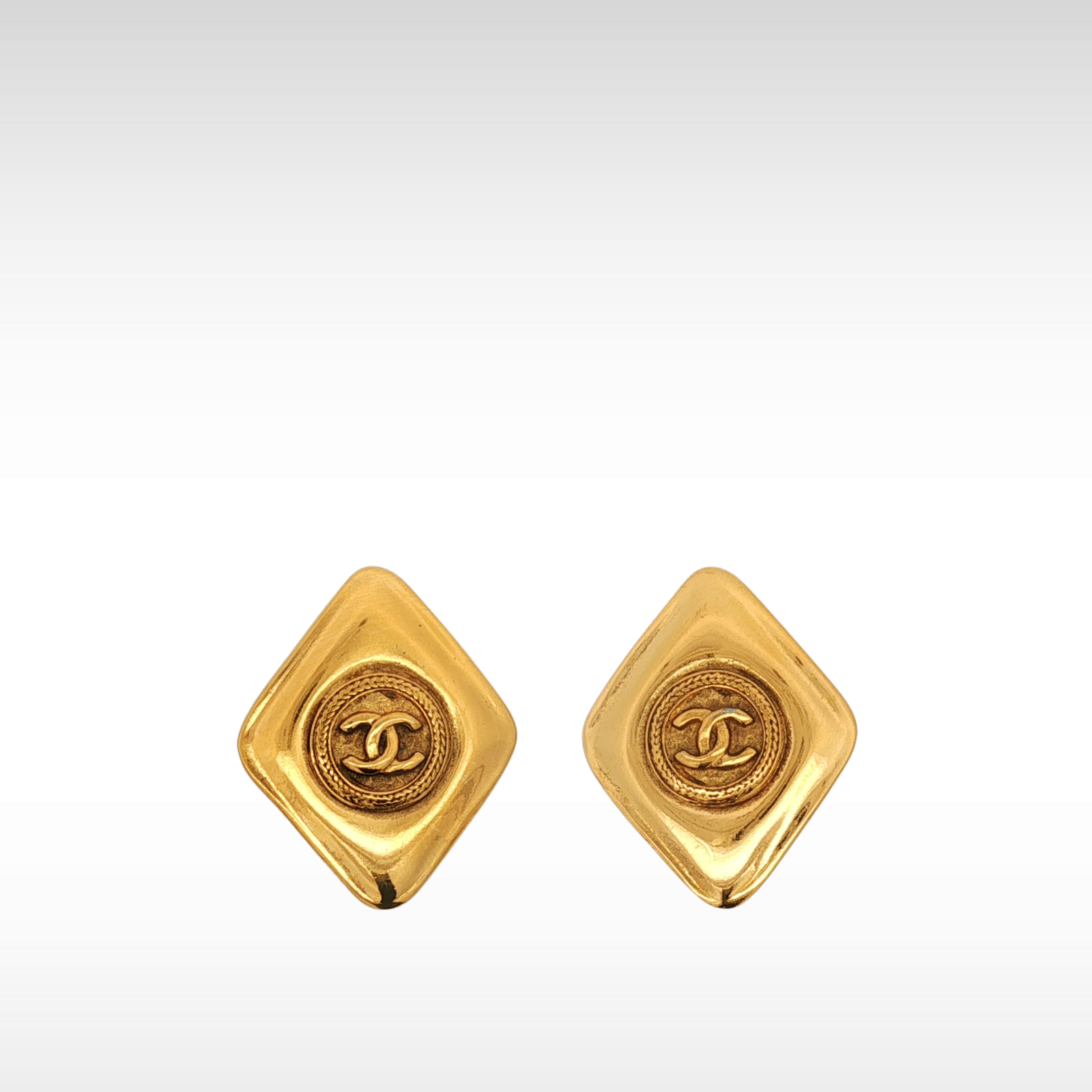 Brass Gold Earrings