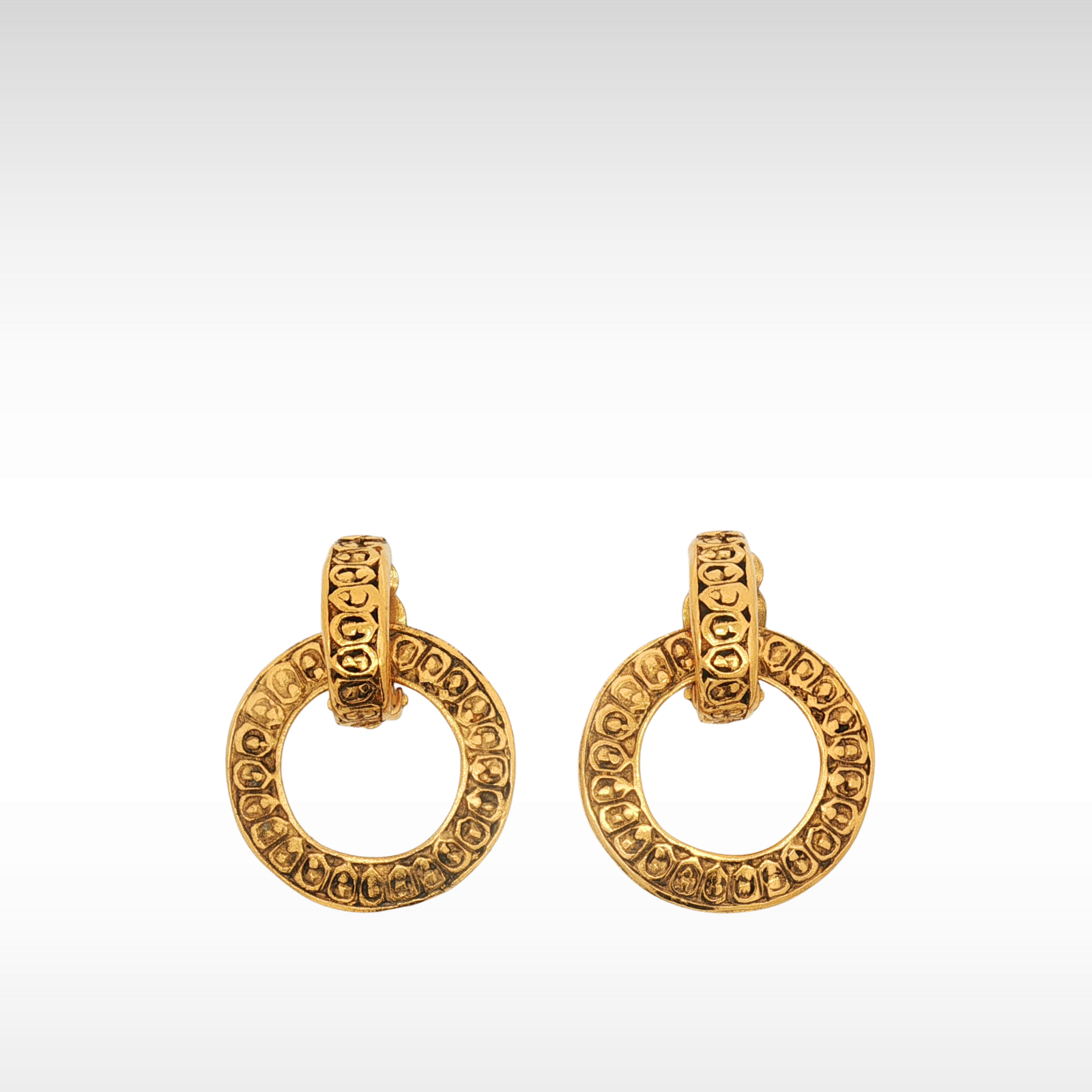 Brass Gold Earrings