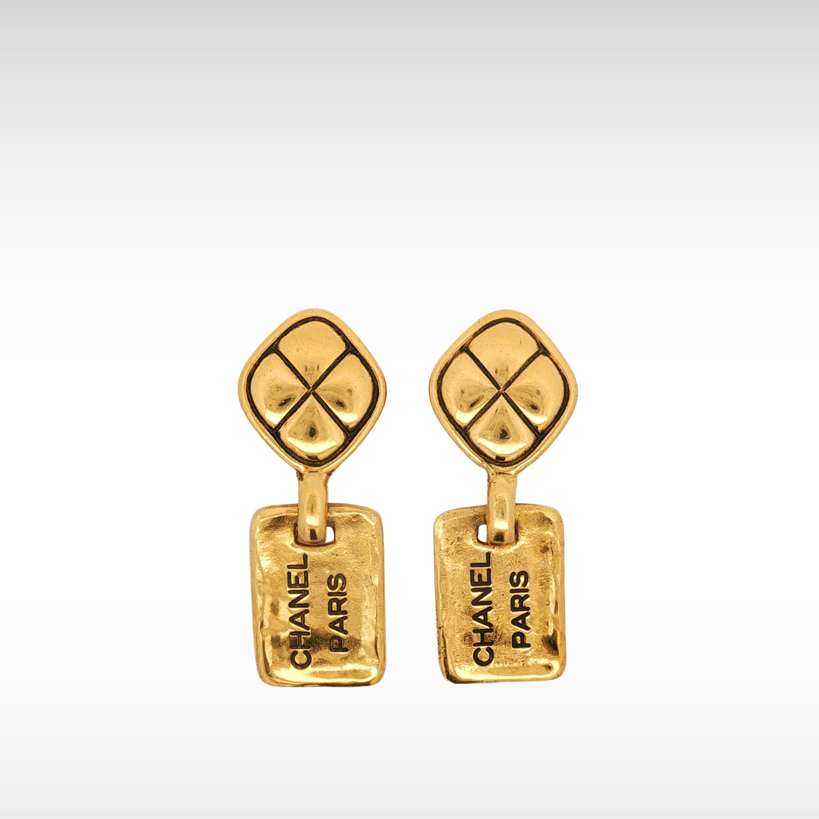 Brass Gold Earrings