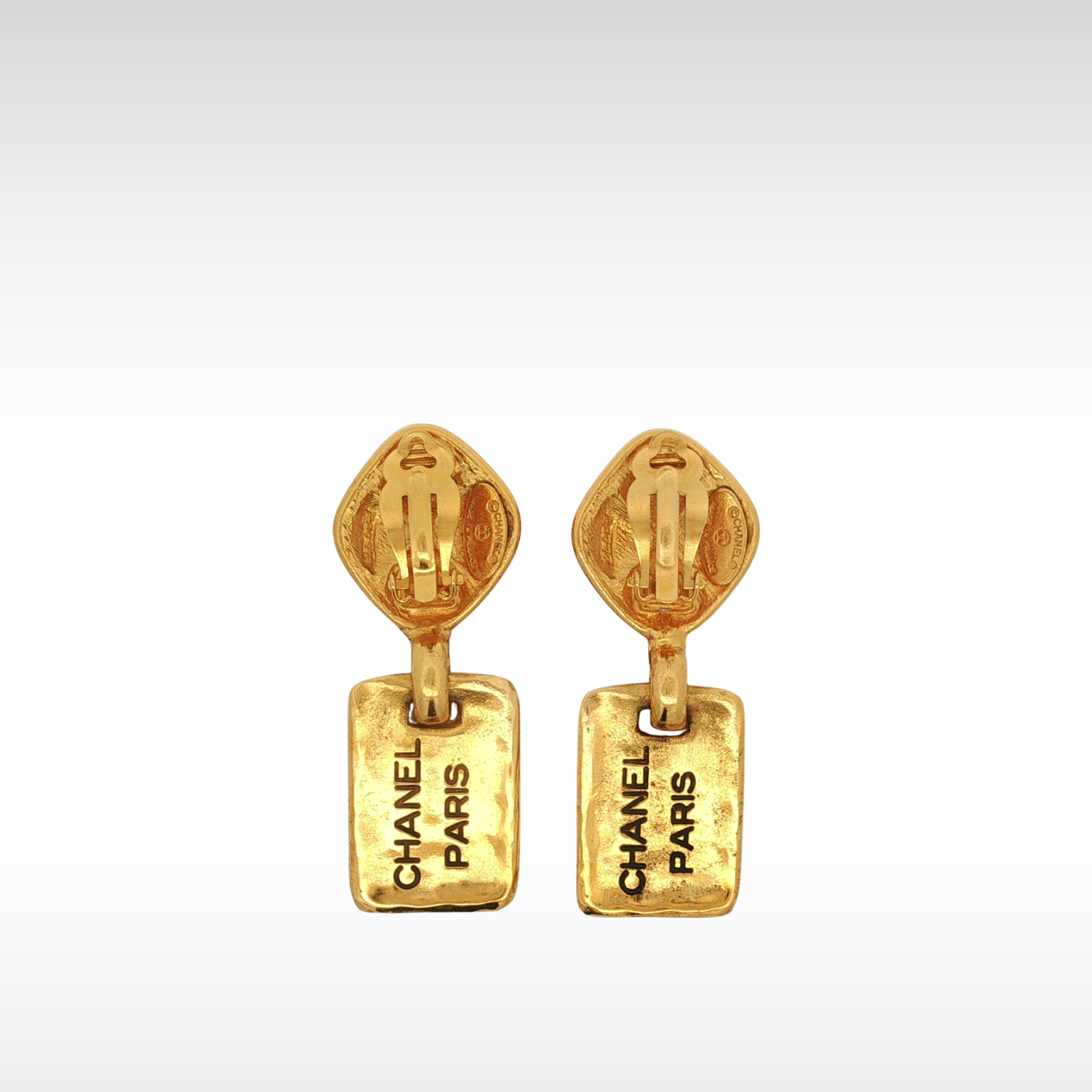 Brass Gold Earrings