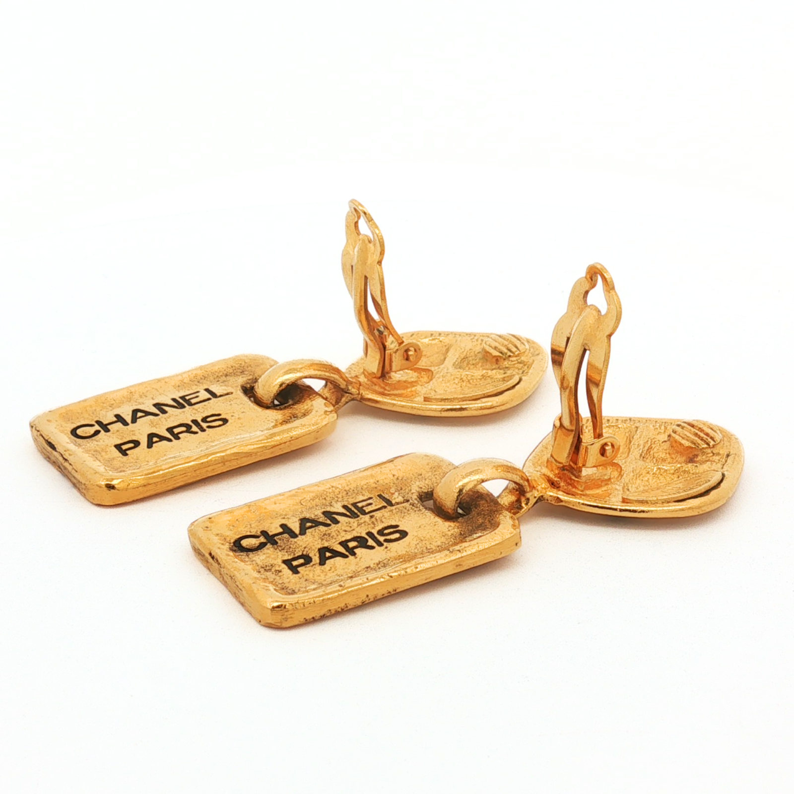 Brass Gold Earrings