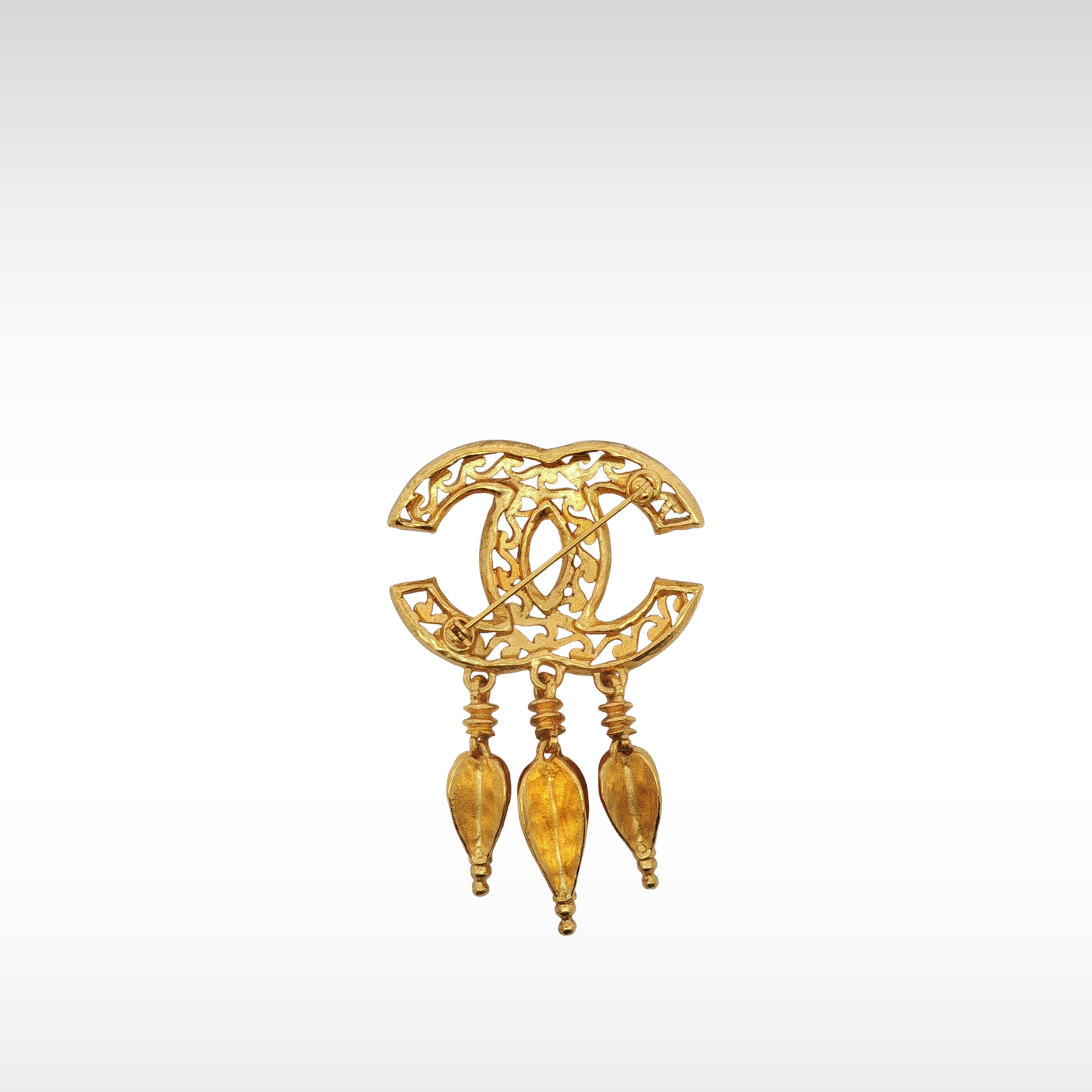 Brass Gold Brooch