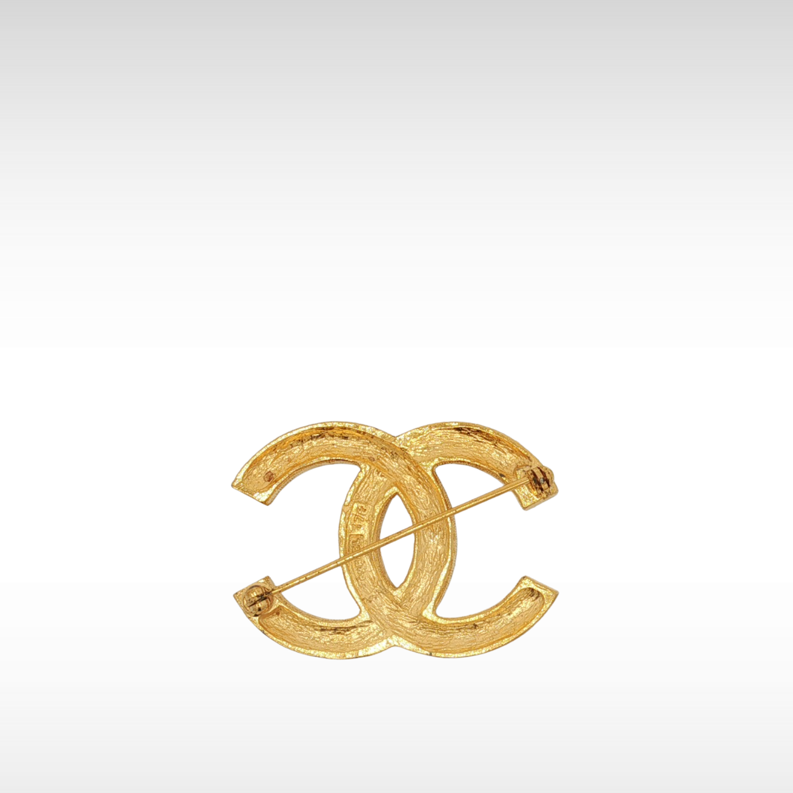 Brass Gold Brooch