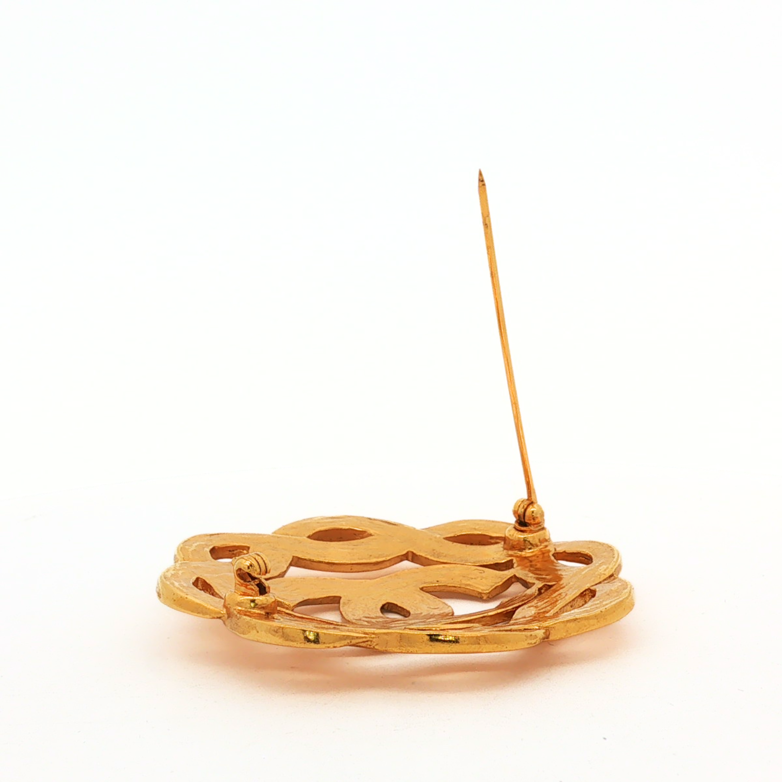Brass Gold Brooch