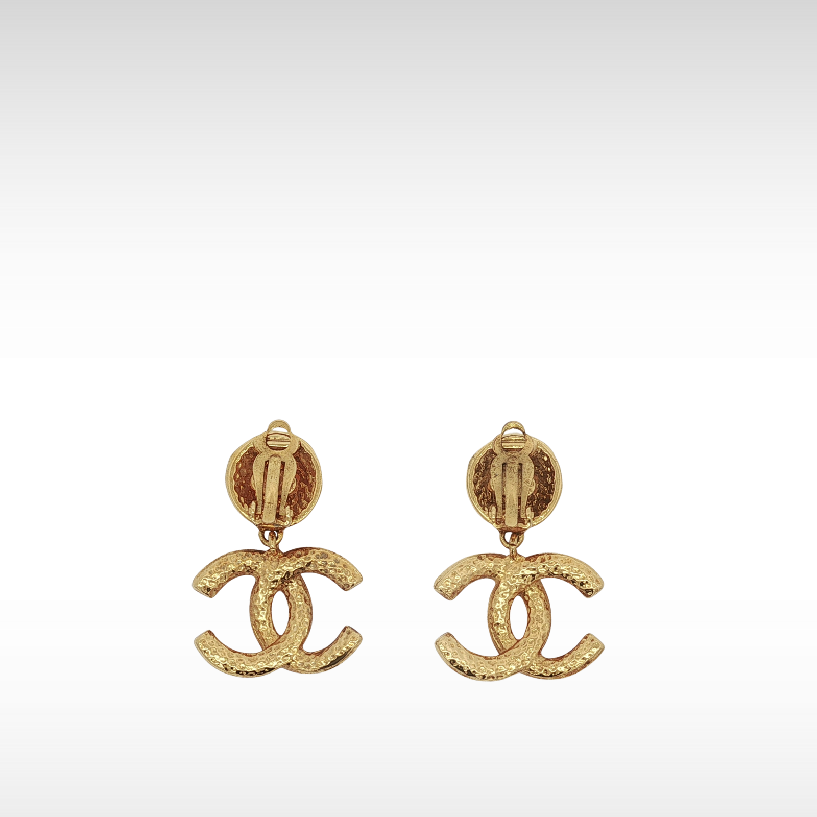 Brass Gold Earrings