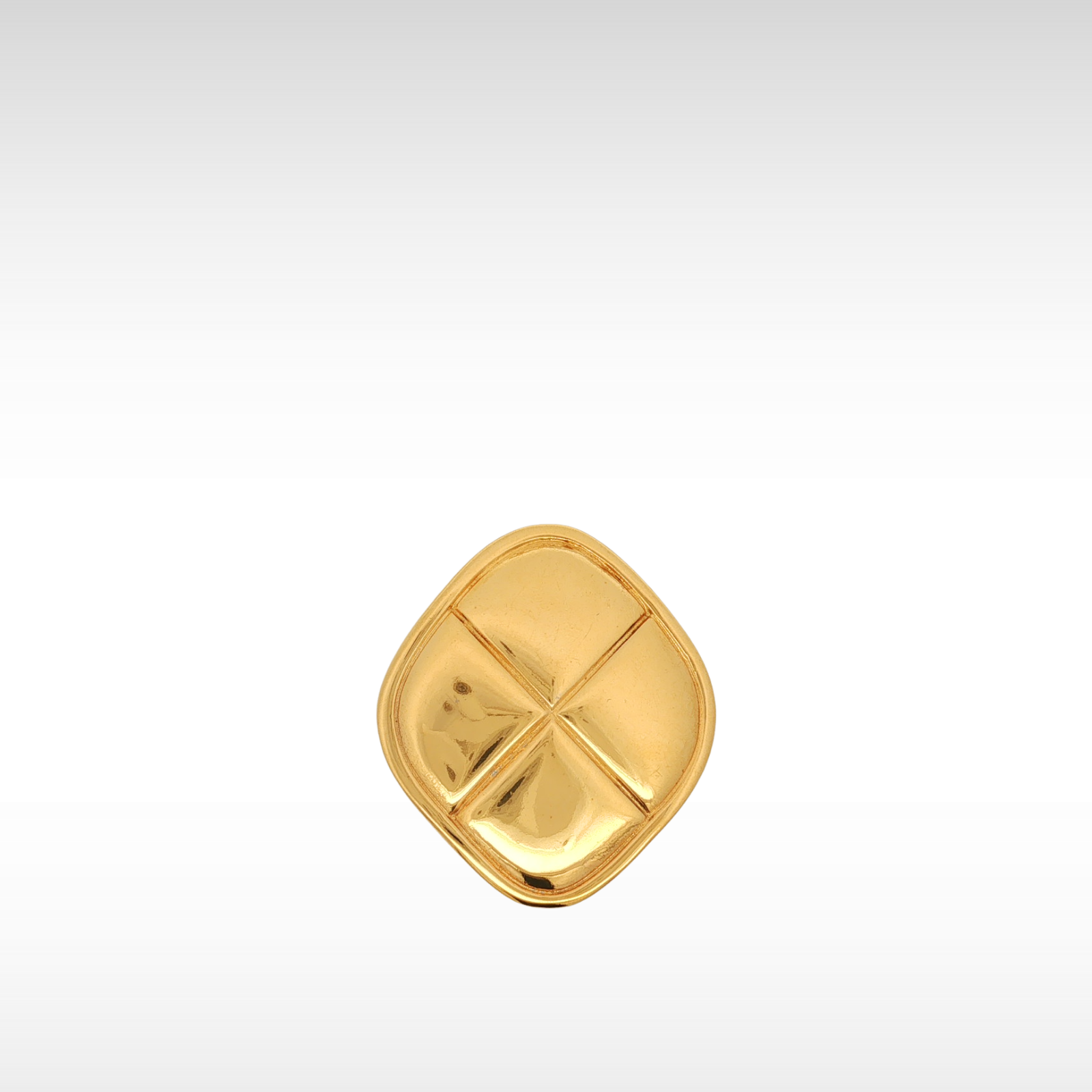Brass Gold Brooch