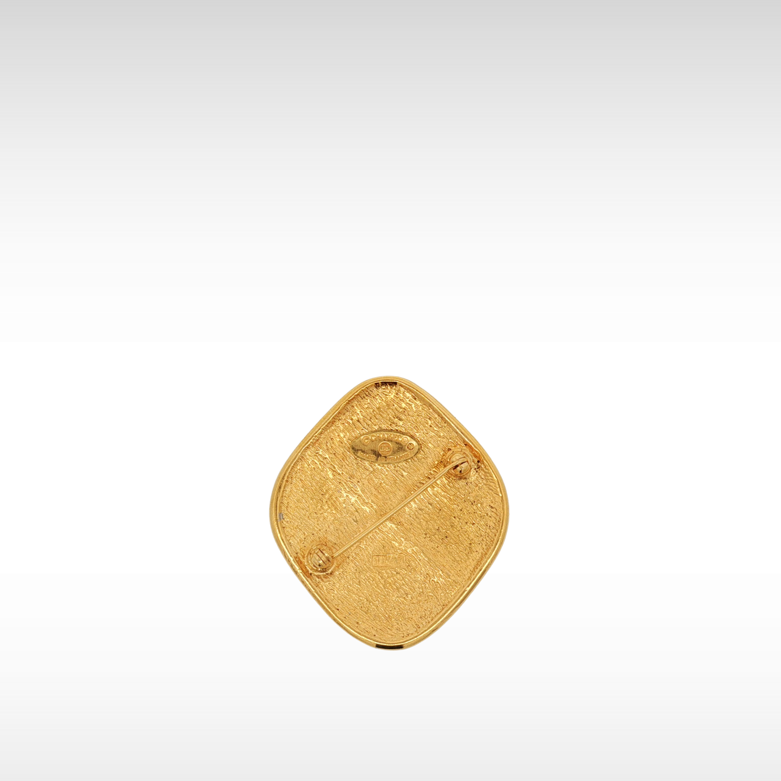 Brass Gold Brooch