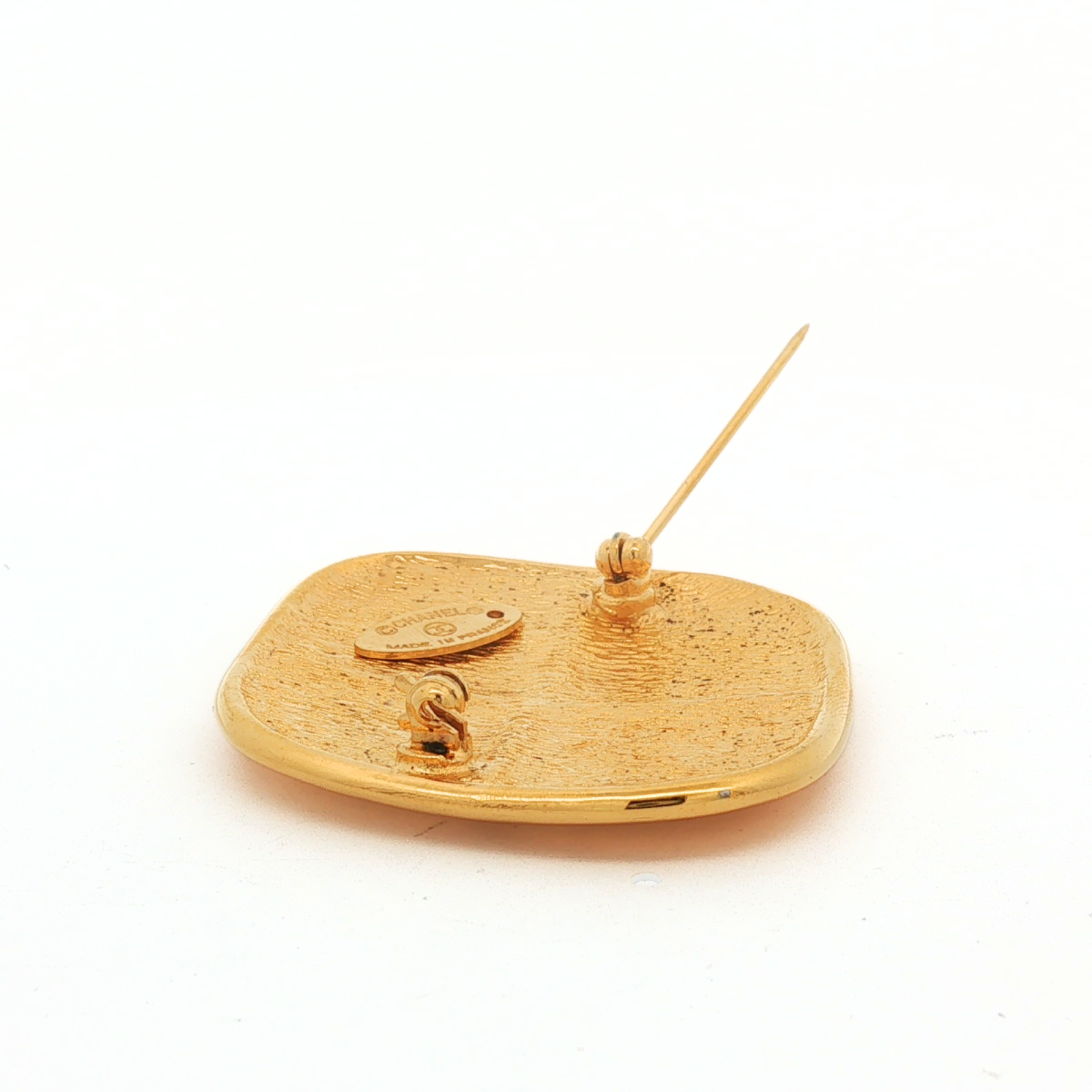 Brass Gold Brooch