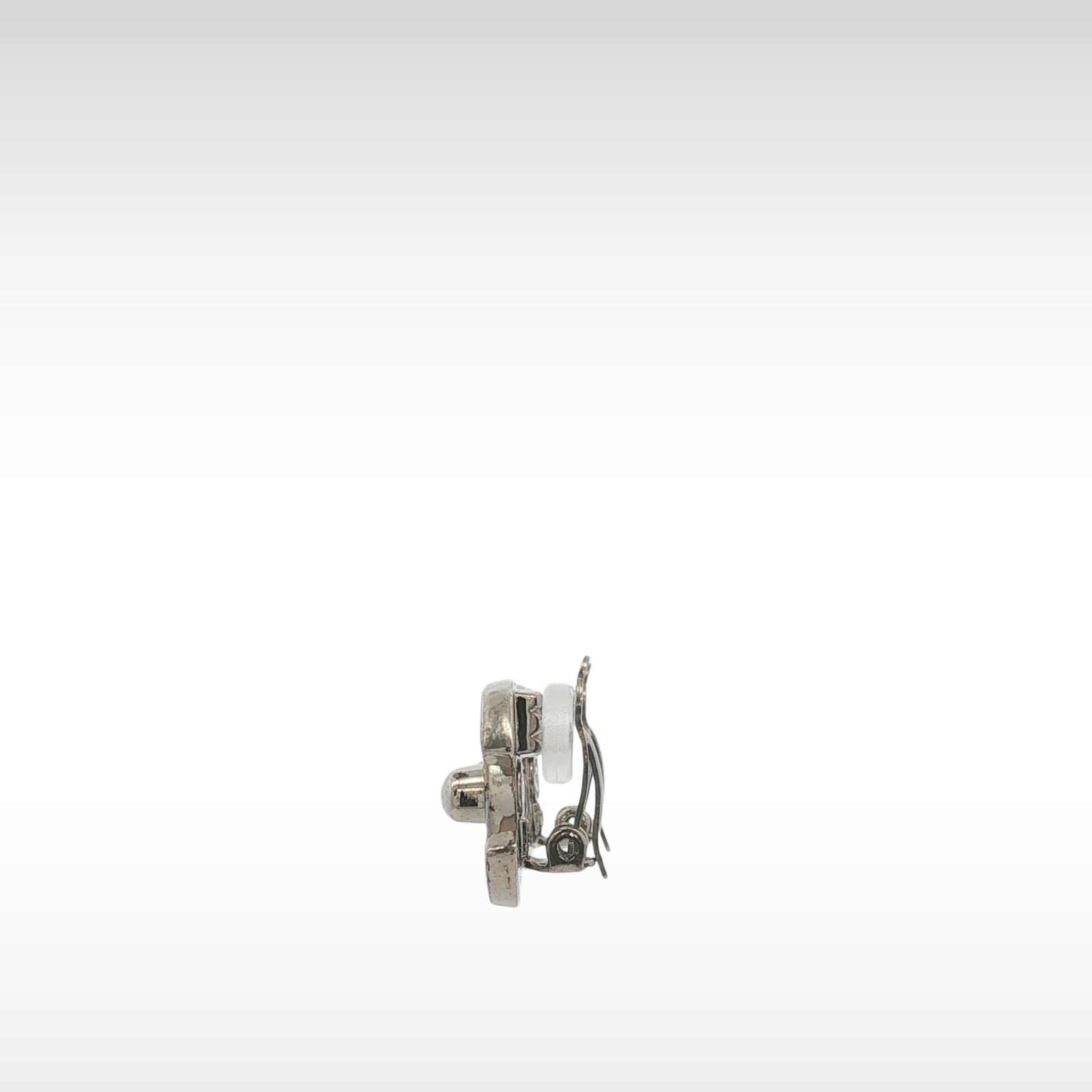 Metal Silver Earrings