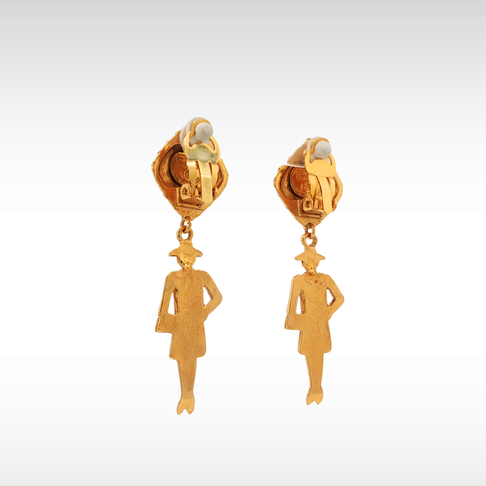 Brass Gold Earrings