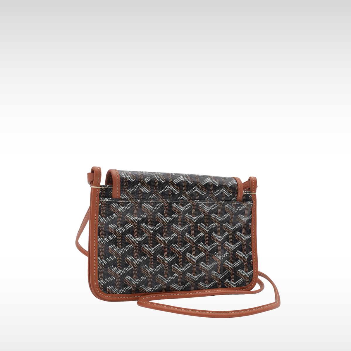 Plumet Coated Canvas Crossbody Bag