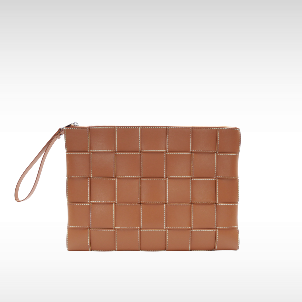 Cassette Pouch Large Calf Clutch Bag
