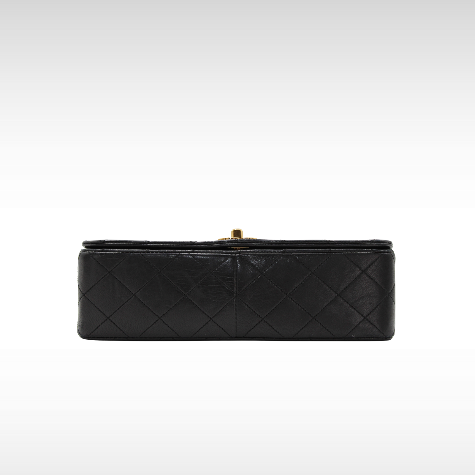 Lamb Black Shoulder Bag