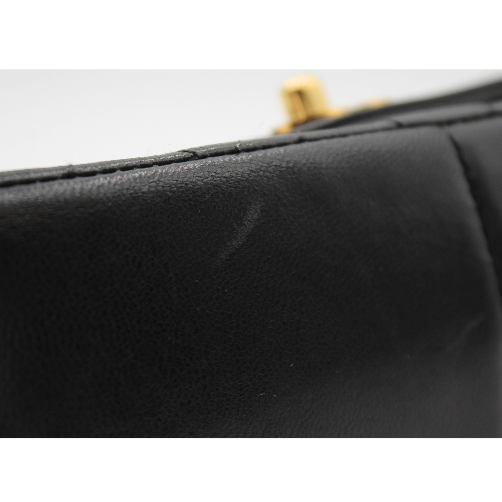 Diana Lamb Black Crossbody Bag