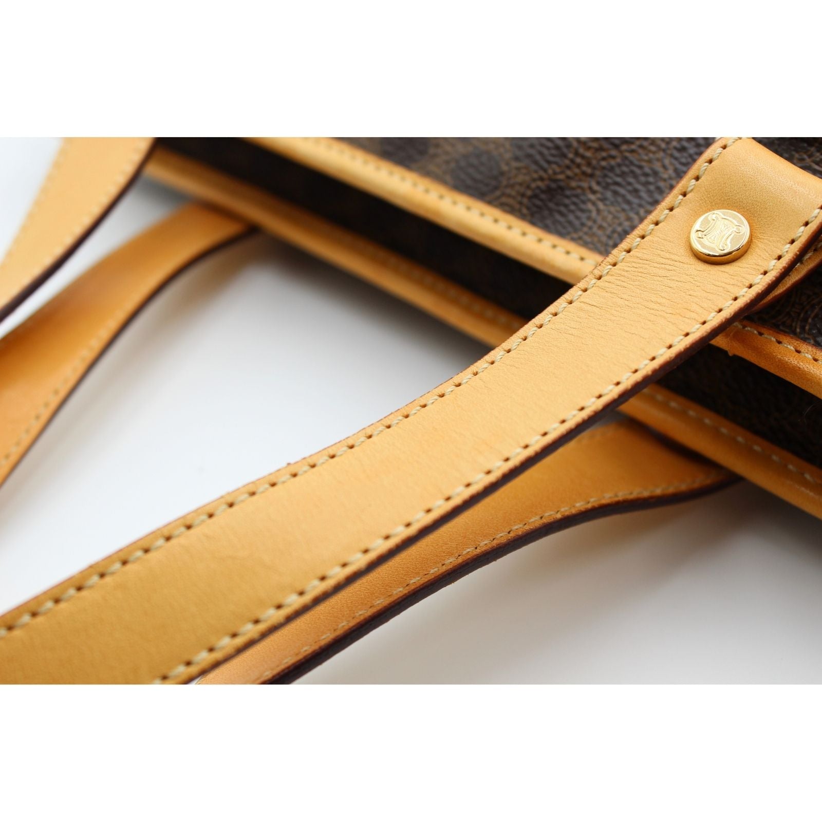 Macadam Coated Canvas Handbag