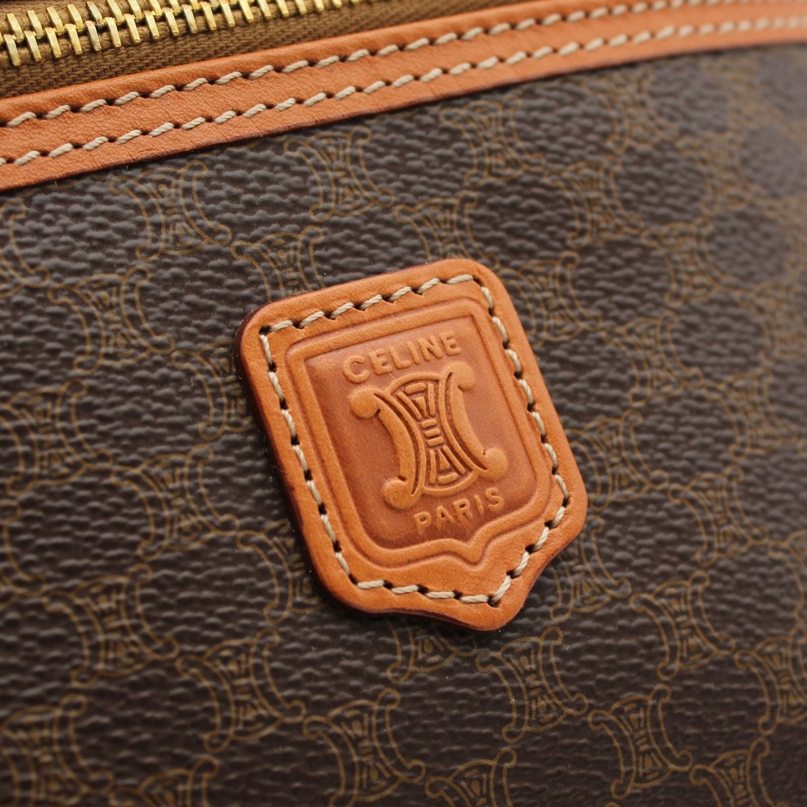 Macadam Coated Canvas Handbag
