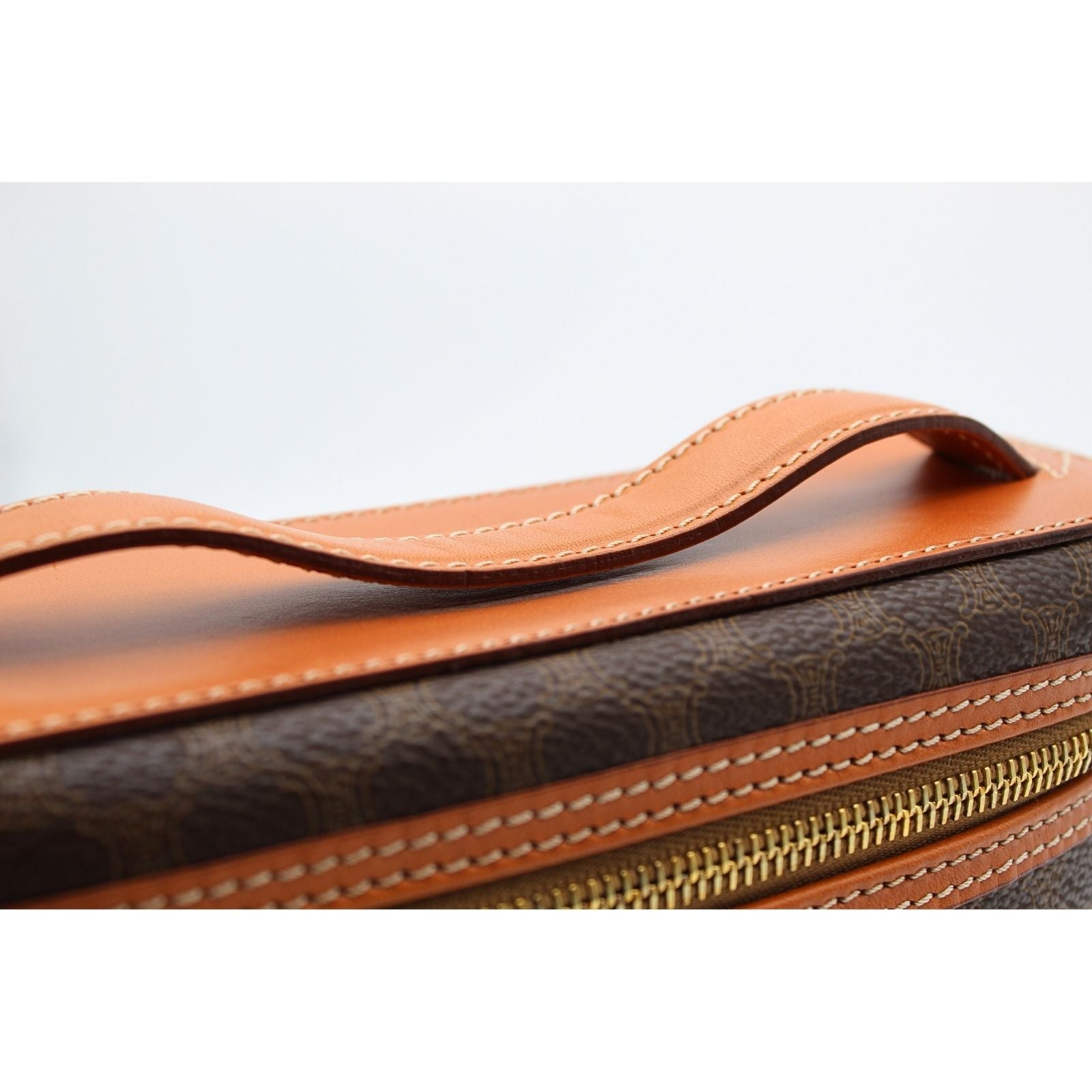 Macadam Coated Canvas Handbag