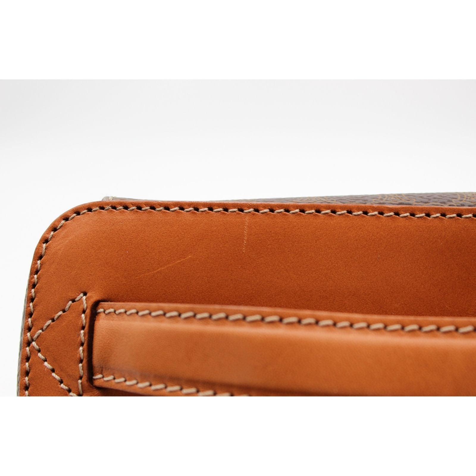 Macadam Coated Canvas Handbag