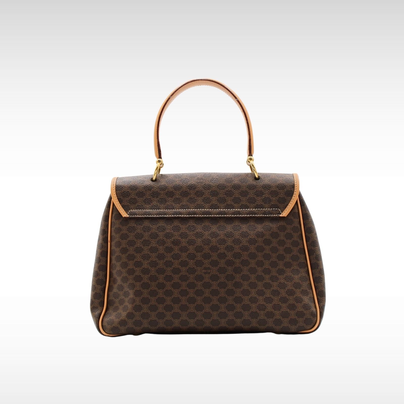 Macadam Coated Canvas Handbag