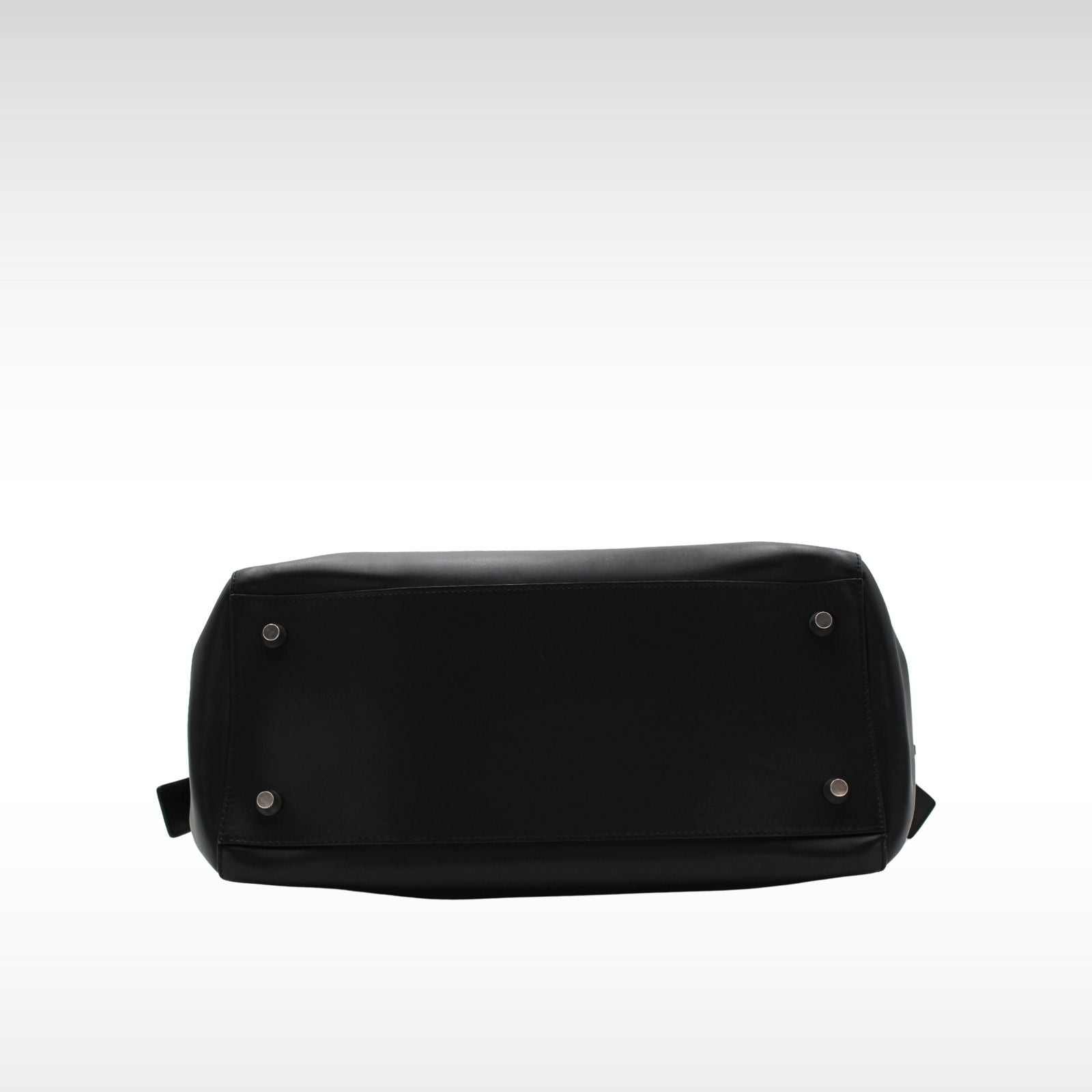 Horizontal Slanted Calf Shoulder Bag