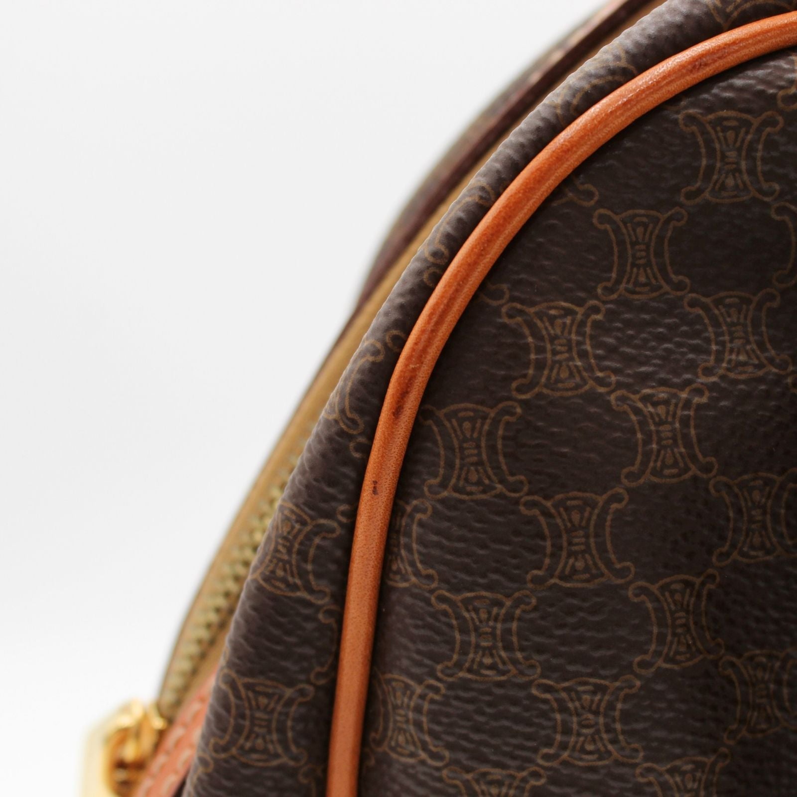 Macadam Coated Canvas Handbag
