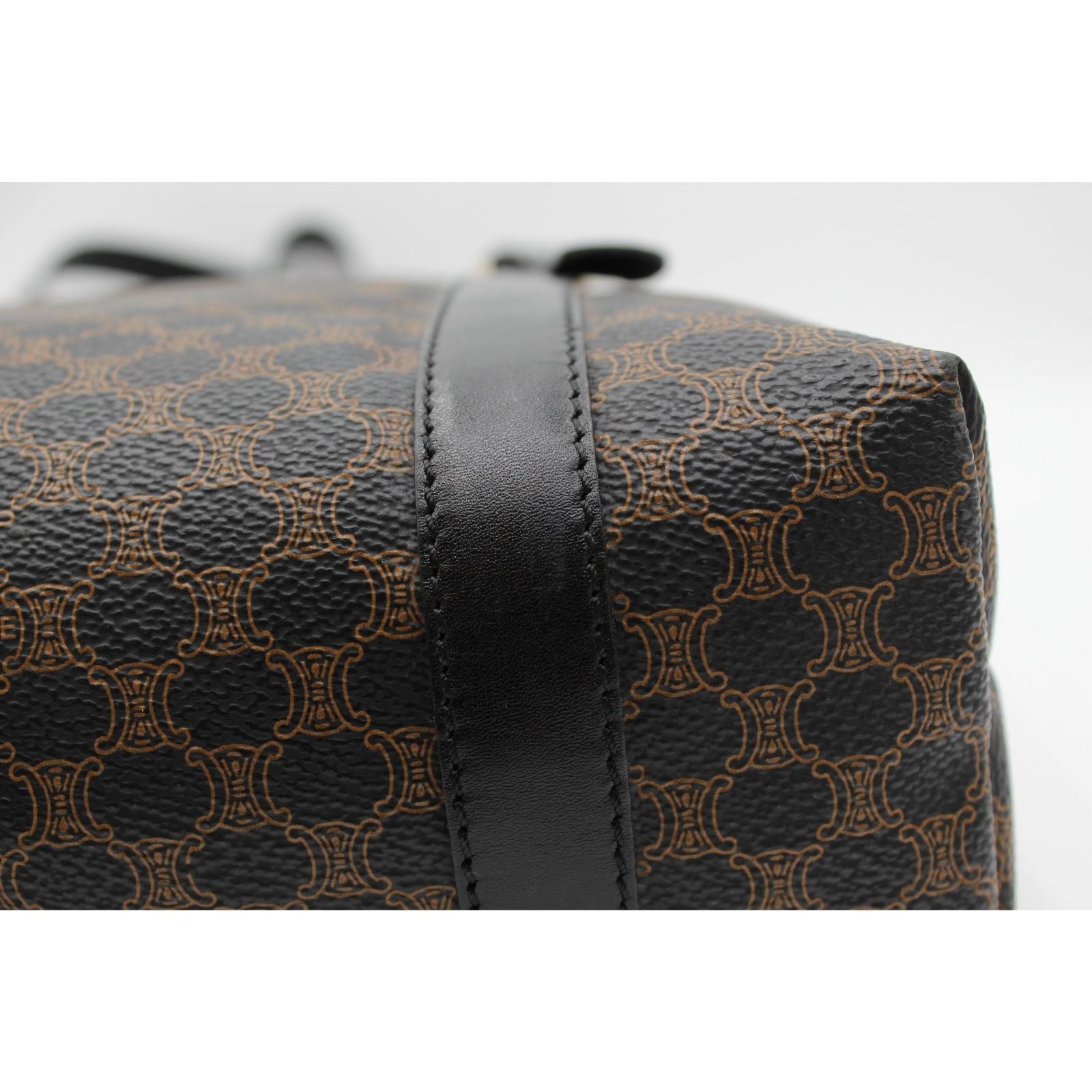 Macadam Coated Canvas Shoulder Bag